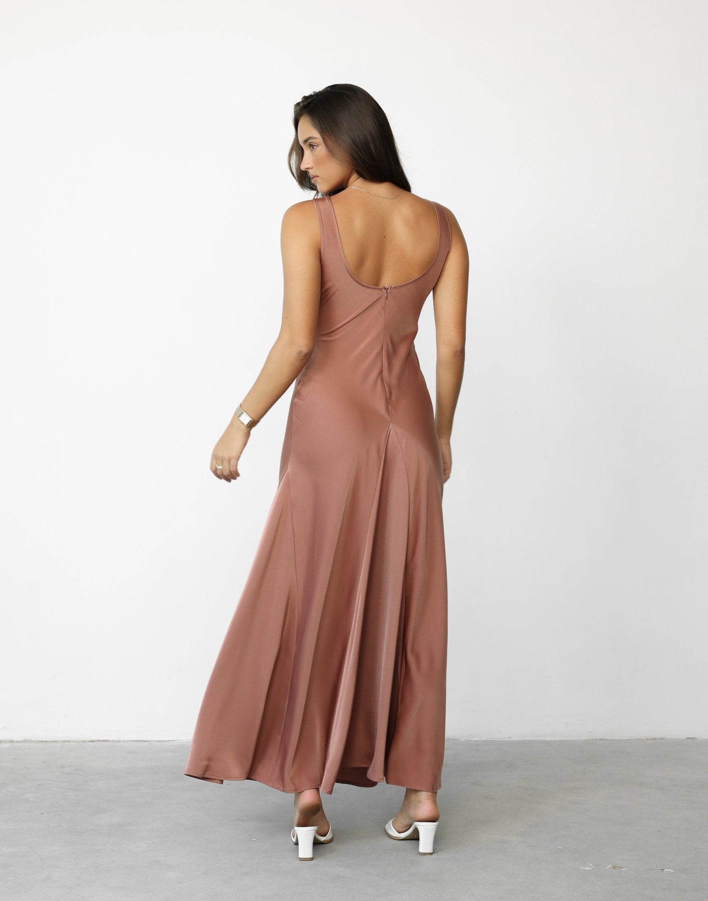 Collective Dress - Charlotte Maxi Dress (Dusty Rose)
                Add to wishlist fourth image