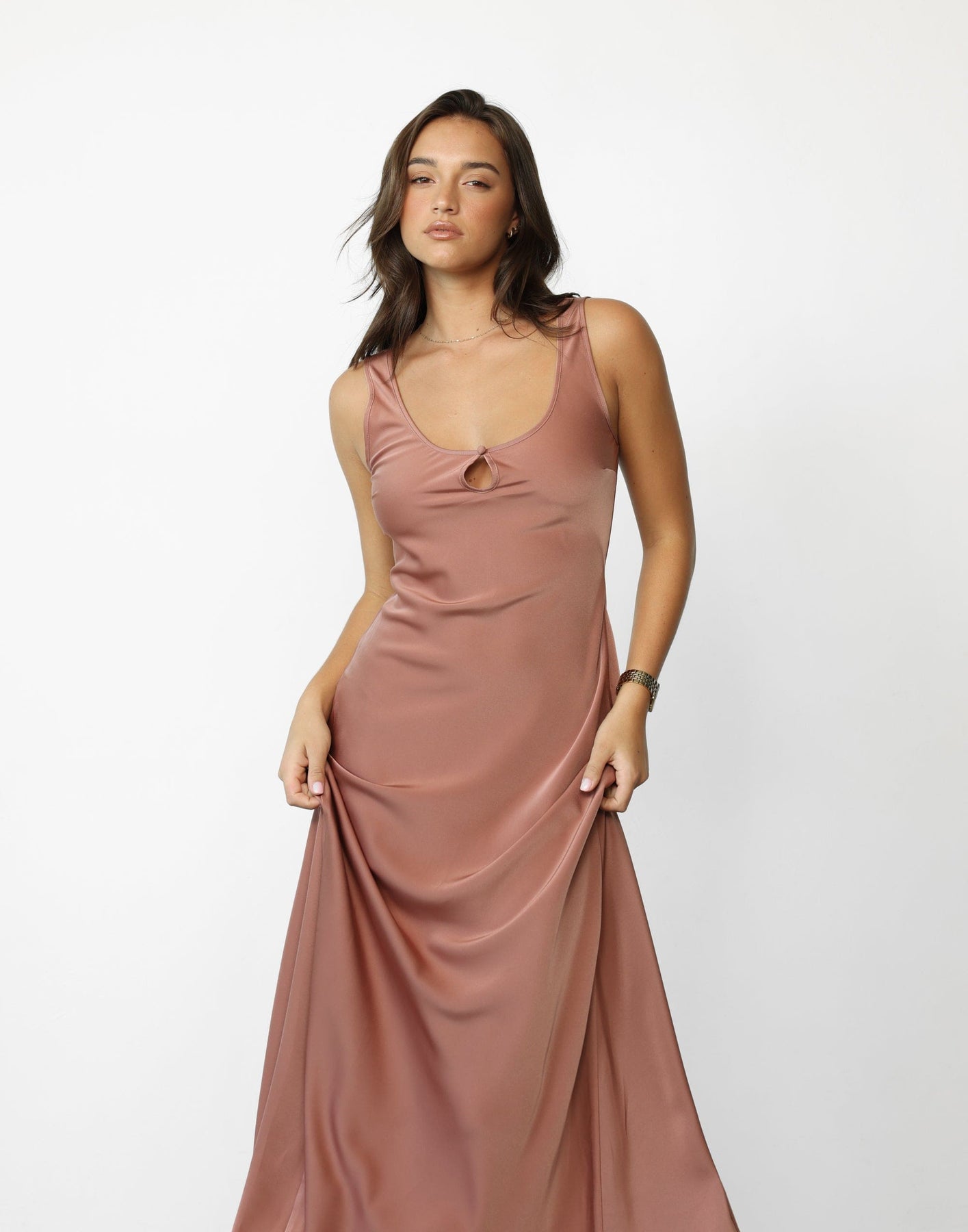 Collective Dress - Charlotte Maxi Dress (Dusty Rose)
                Add to wishlist fifth image