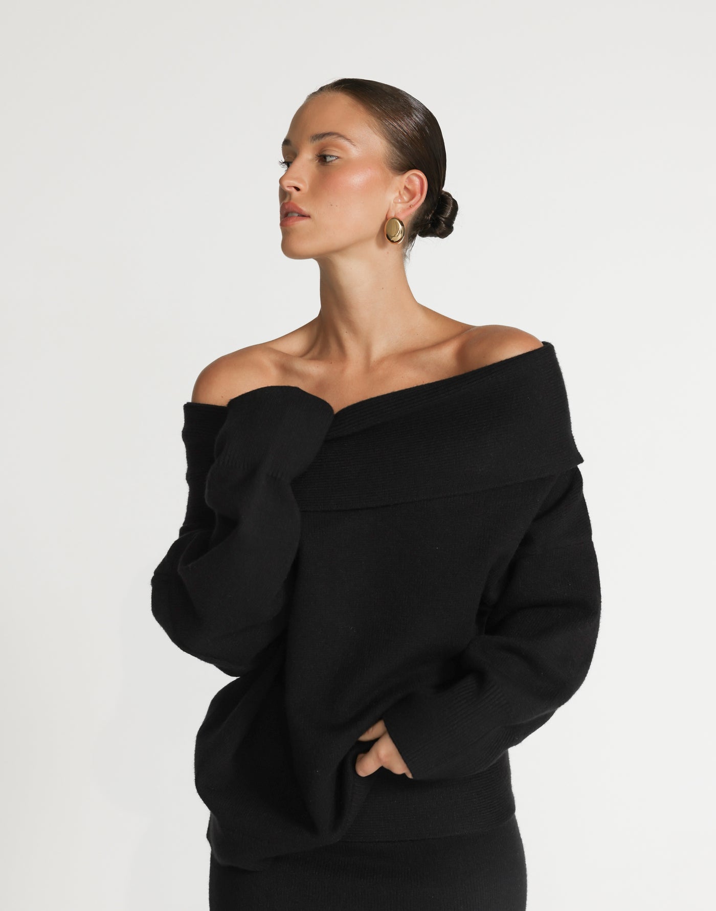 Sabine Jumper (Black) | CHARCOAL Exclusive - - Women's Top - Charcoal Clothing