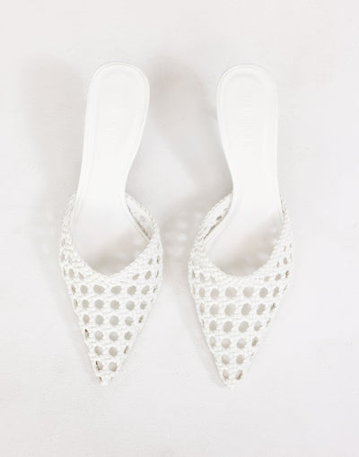 Dottie Heels (White) - By Billini - - Women's Shoes - Charcoal Clothing