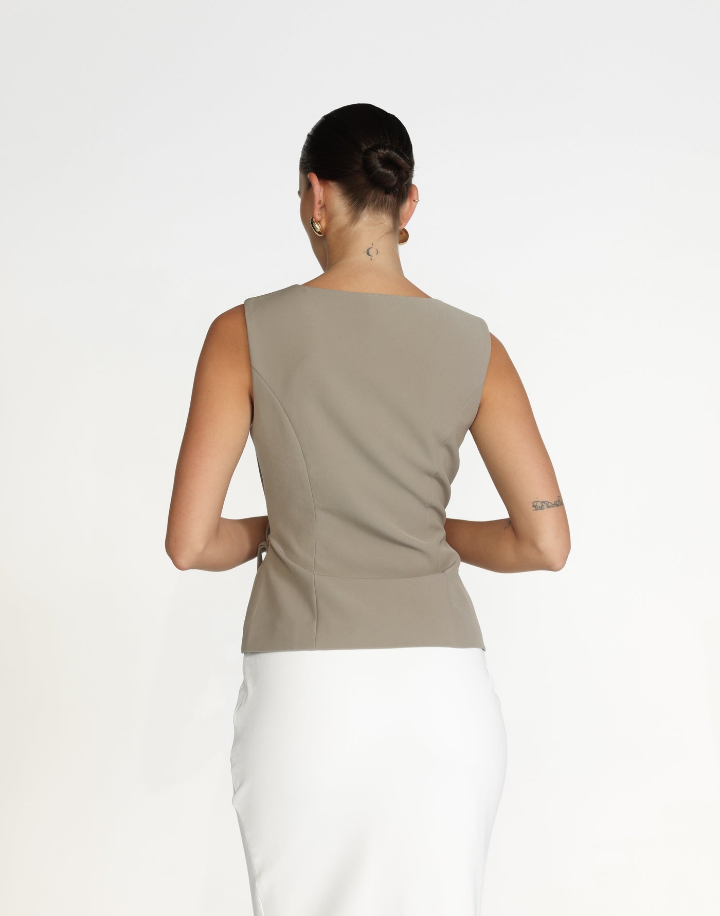 Alayna Top (Dusty Sage) | CHARCOAL Exclusive - - Women's Top - Charcoal Clothing