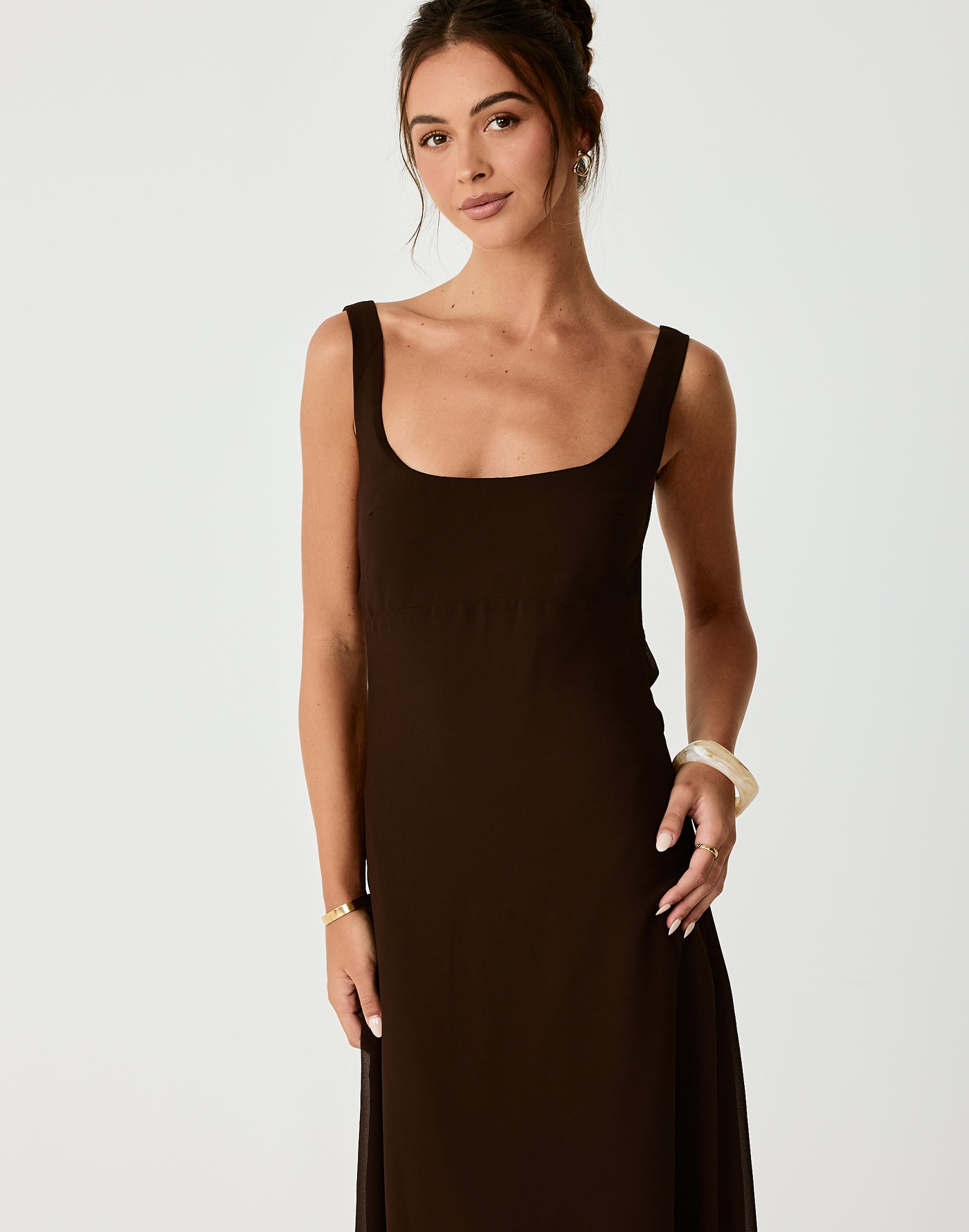  - Women's Dress - Charcoal Clothing