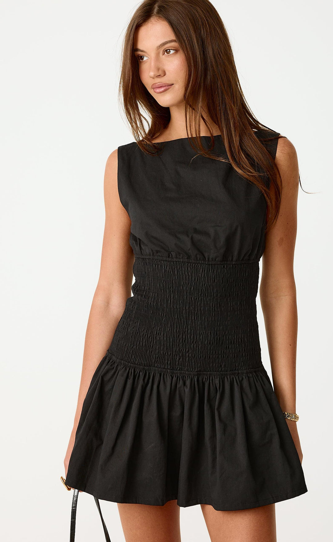aloha mini dress Aloha Mini Dress (Black) – CHARCOAL