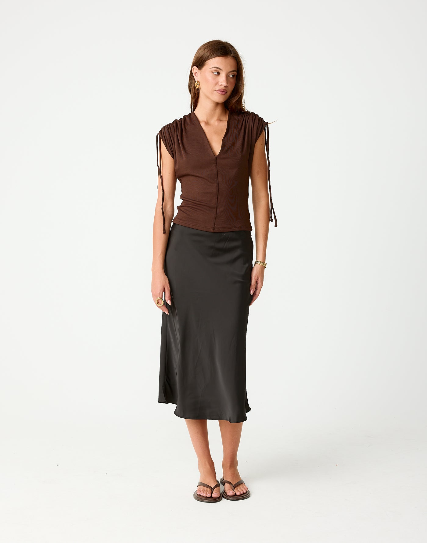  - Women's Top - Charcoal Clothing