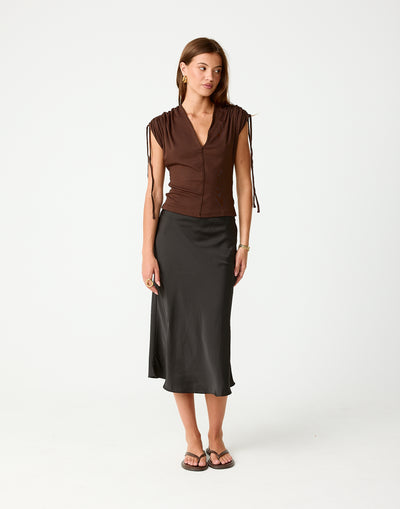  - Women's Top - Charcoal Clothing