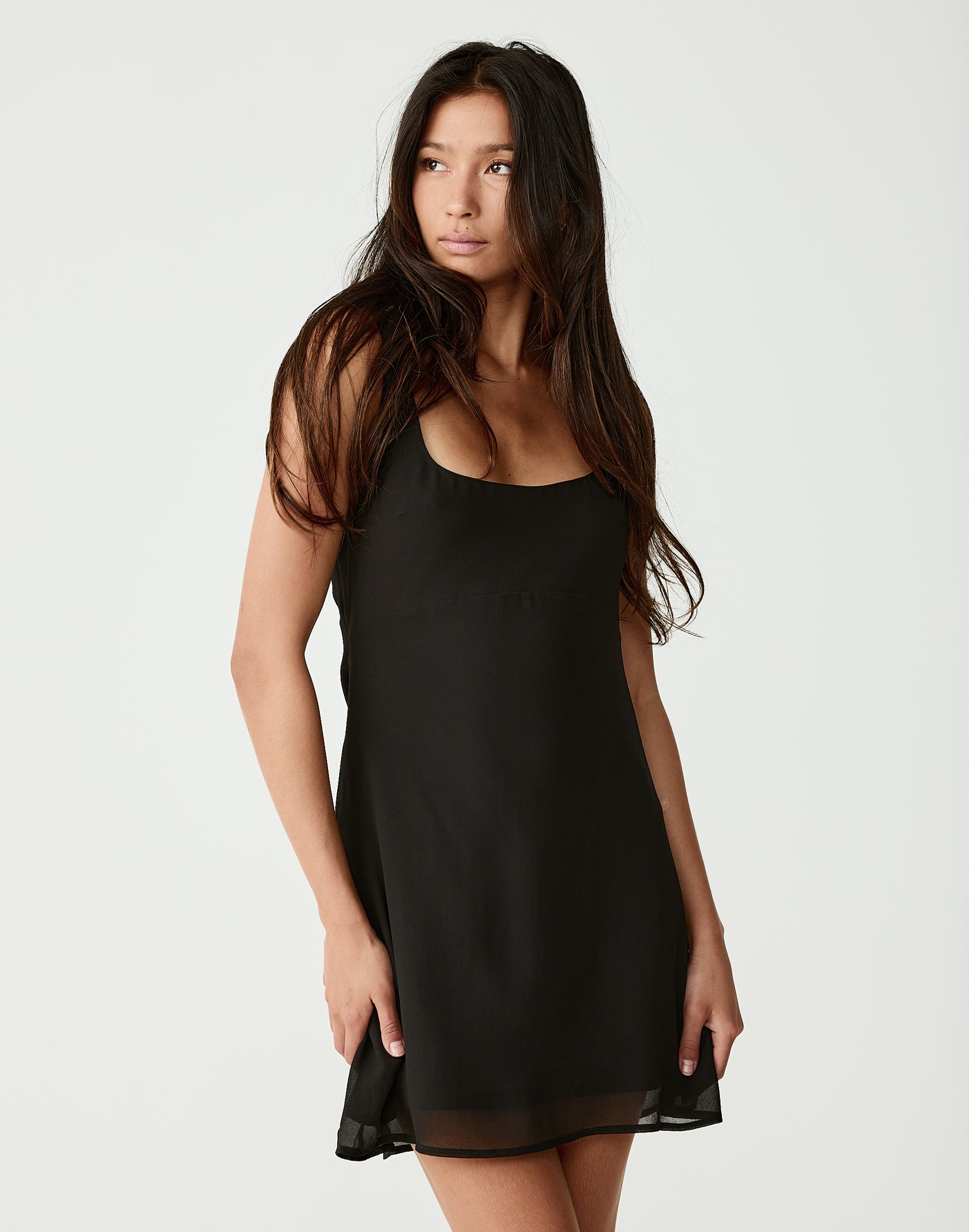  - Women's Dress - Charcoal Clothing