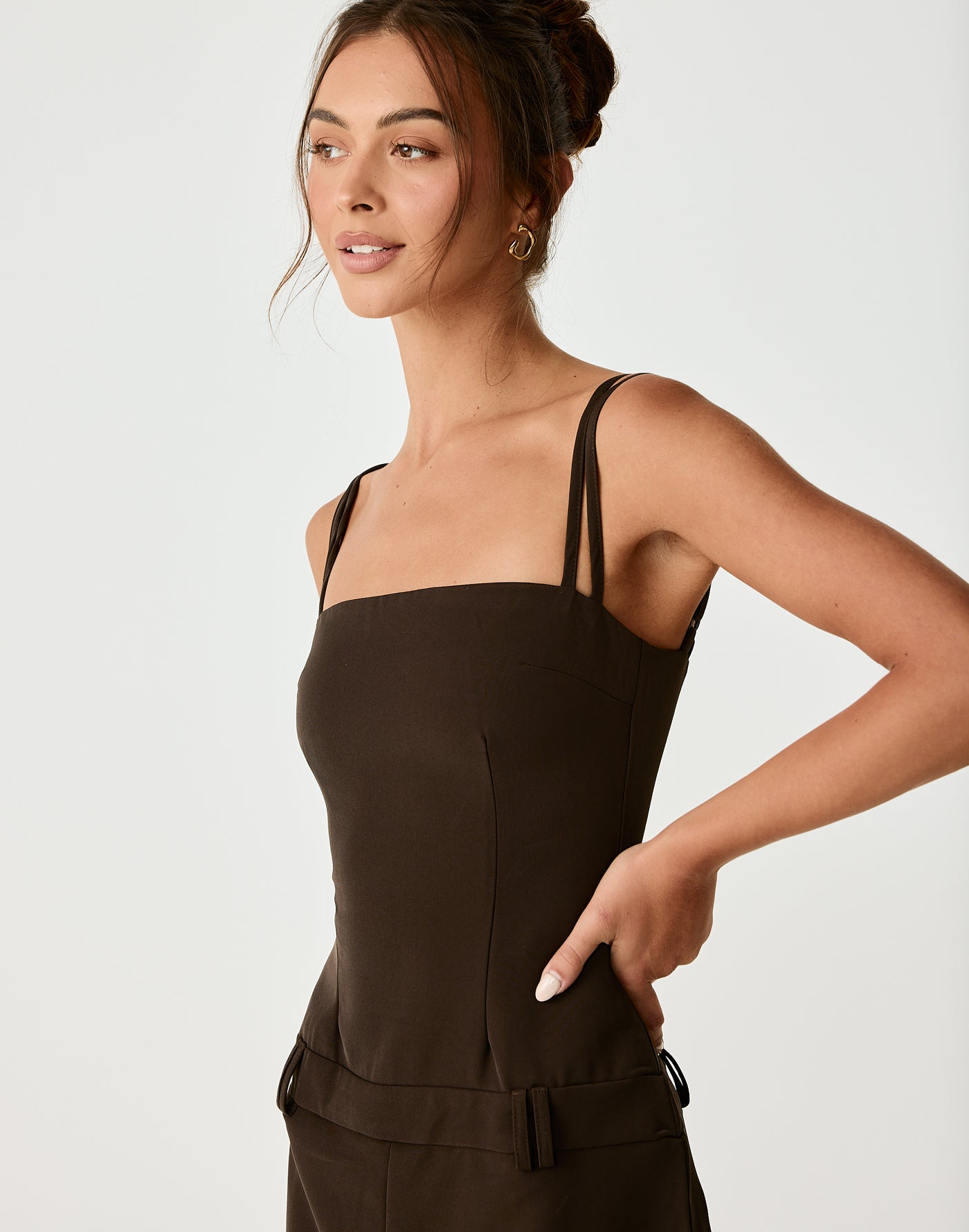  - Women's Dress - Charcoal Clothing