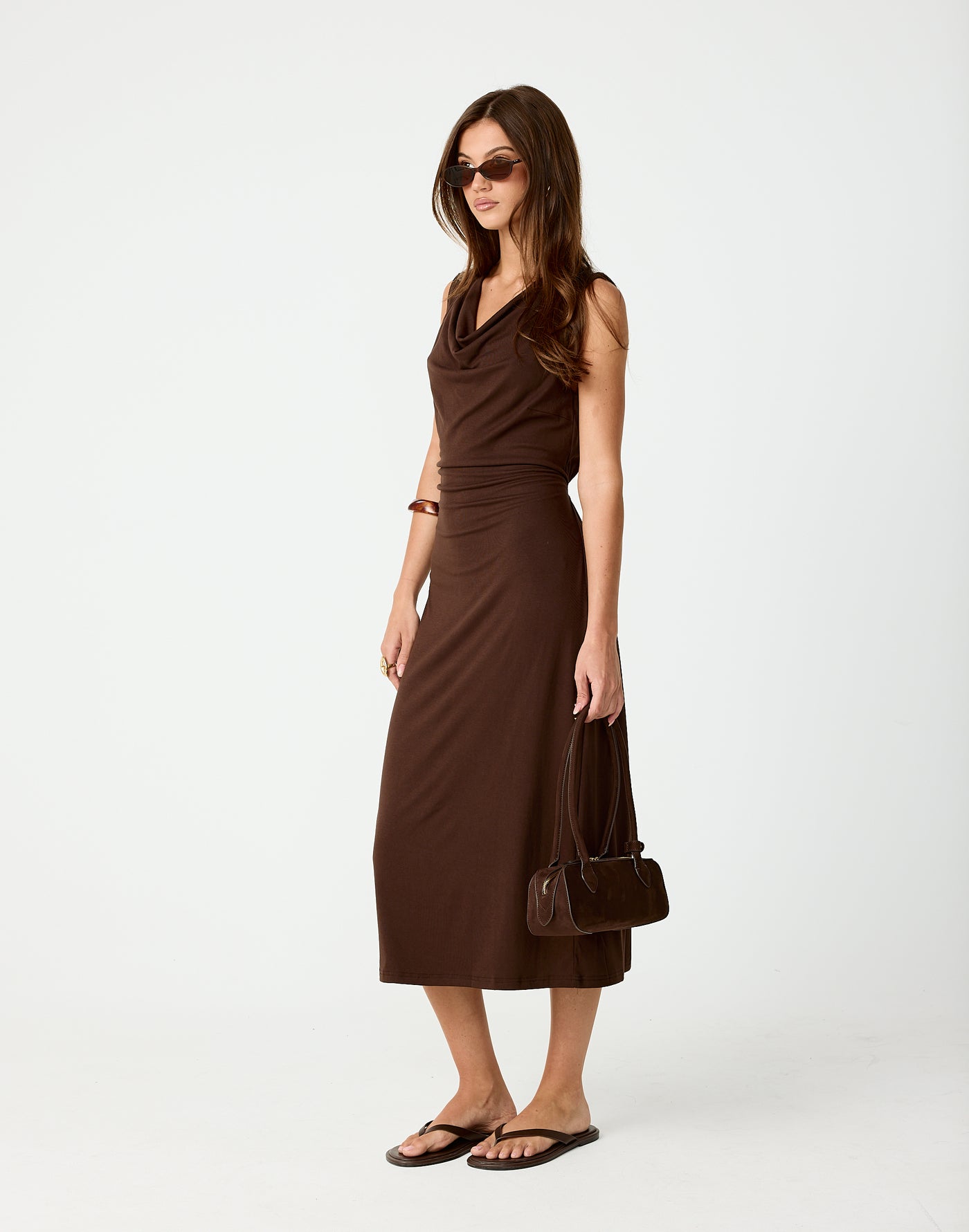  - Women's Dress - Charcoal Clothing