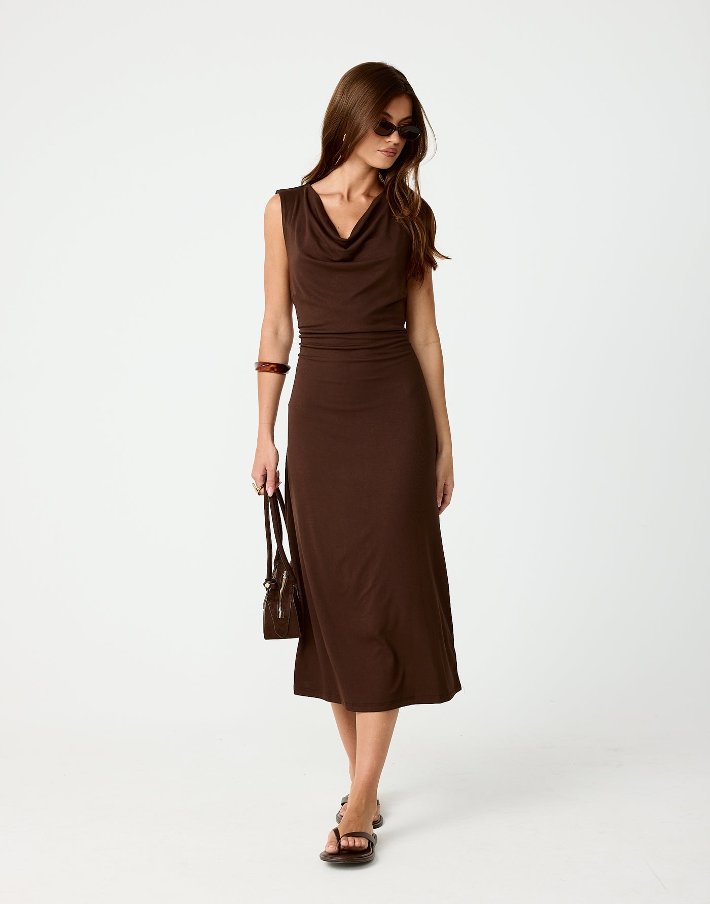  - Women's Dress - Charcoal Clothing