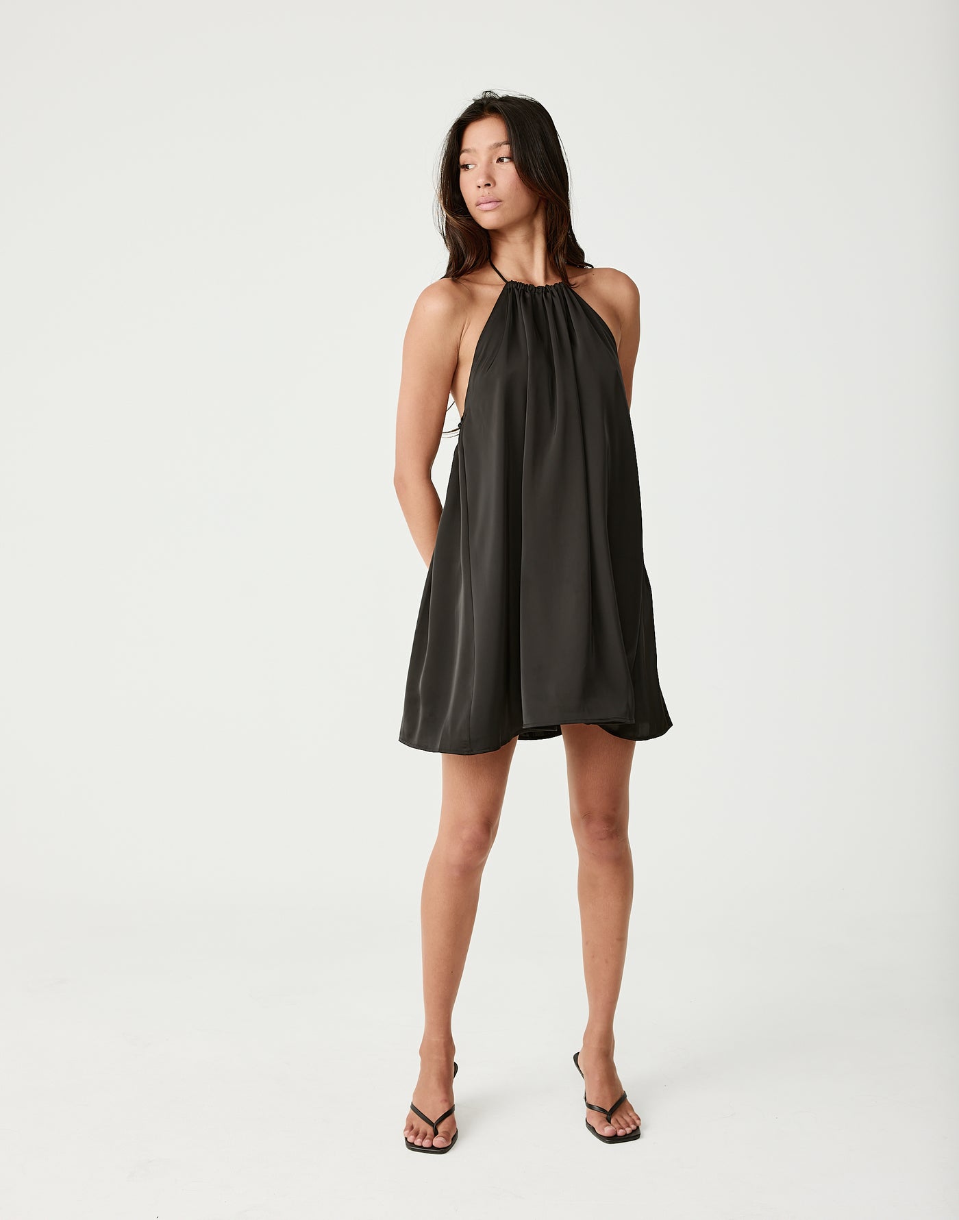  - Women's Dress - Charcoal Clothing