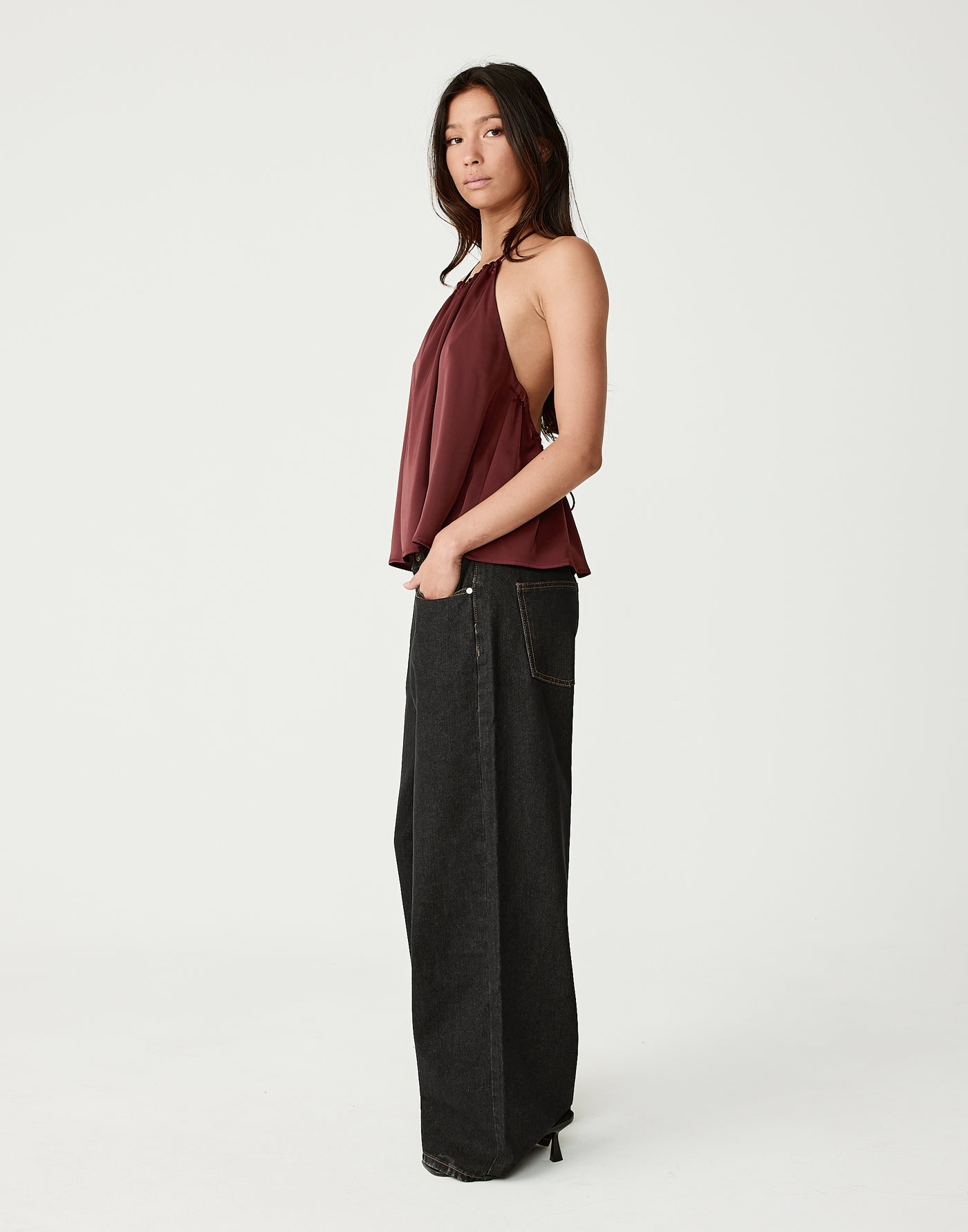  - Women's Top - Charcoal Clothing