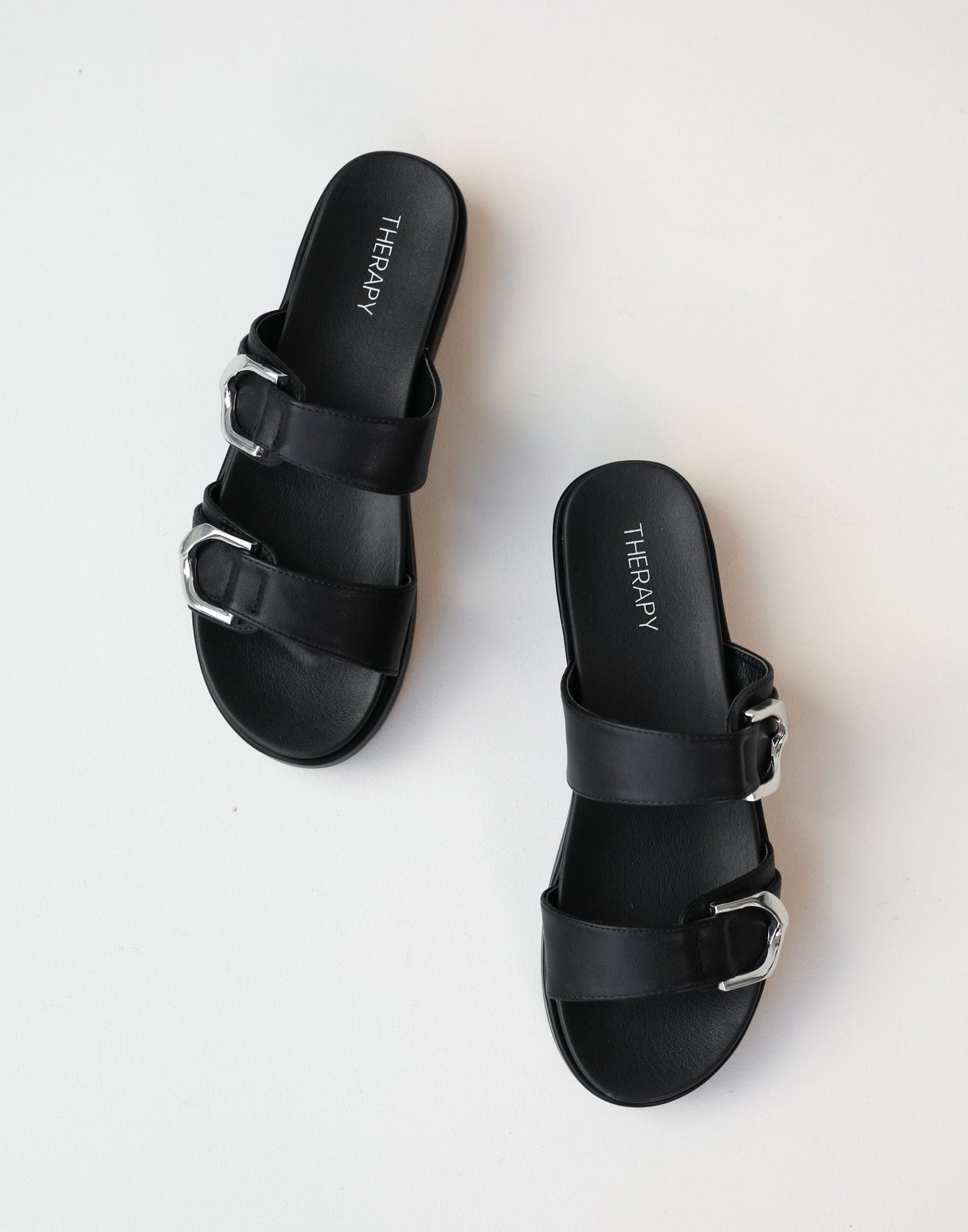 Black best sale strap slides