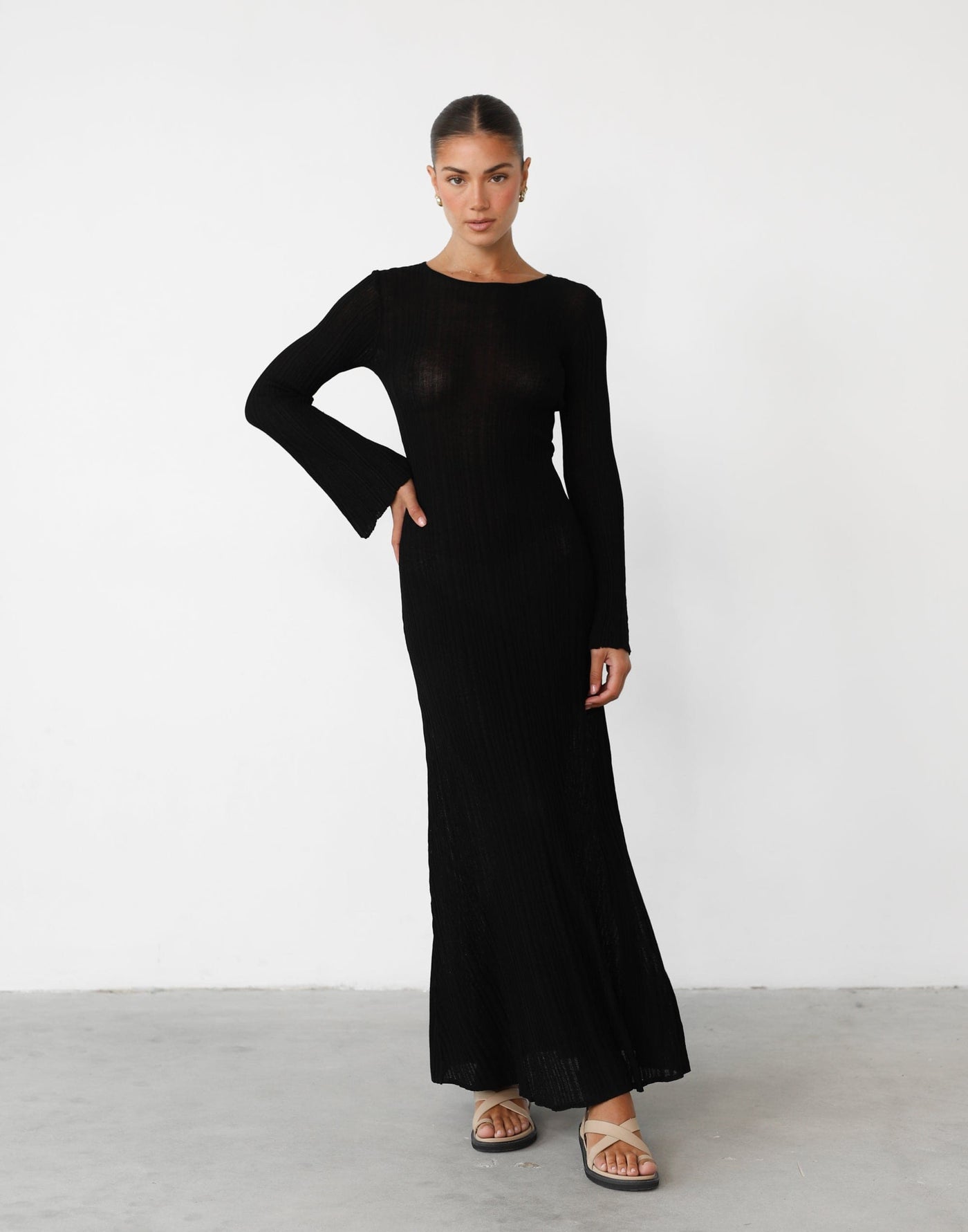 Harmonia Maxi Dress Black