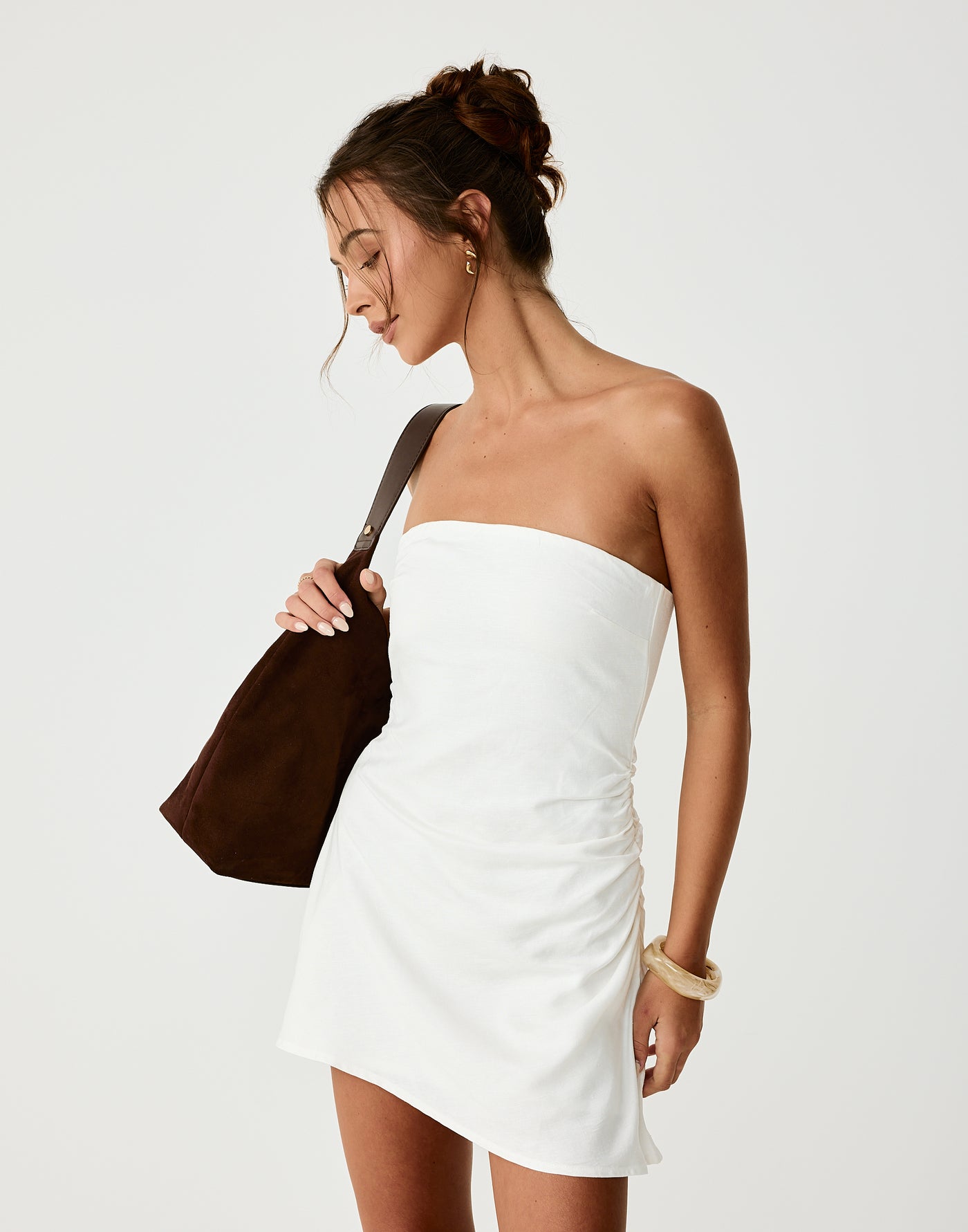  - Women's Dress - Charcoal Clothing