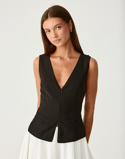  - Women's Top - Charcoal Clothing