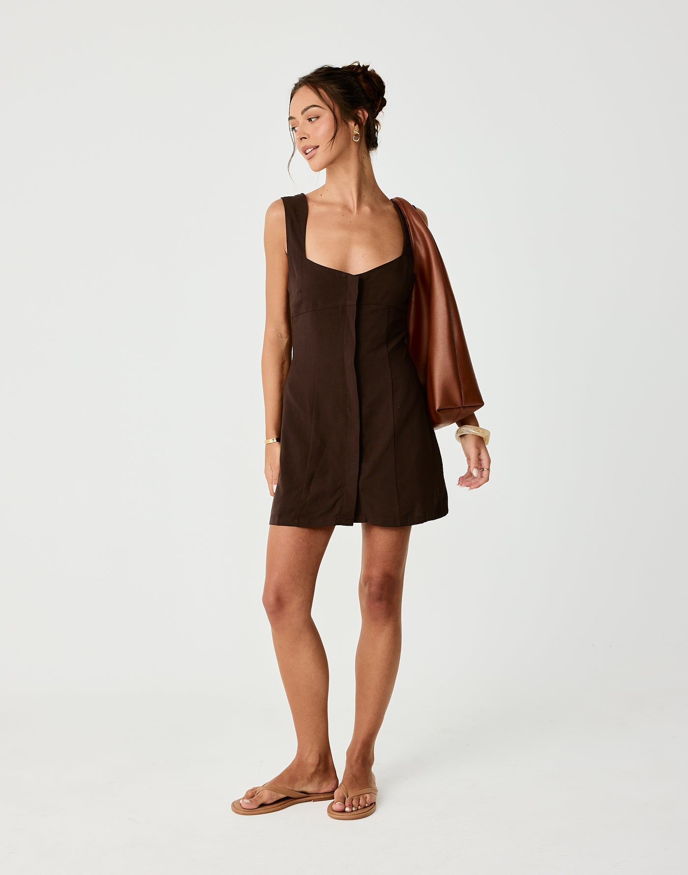  - Women's Dress - Charcoal Clothing