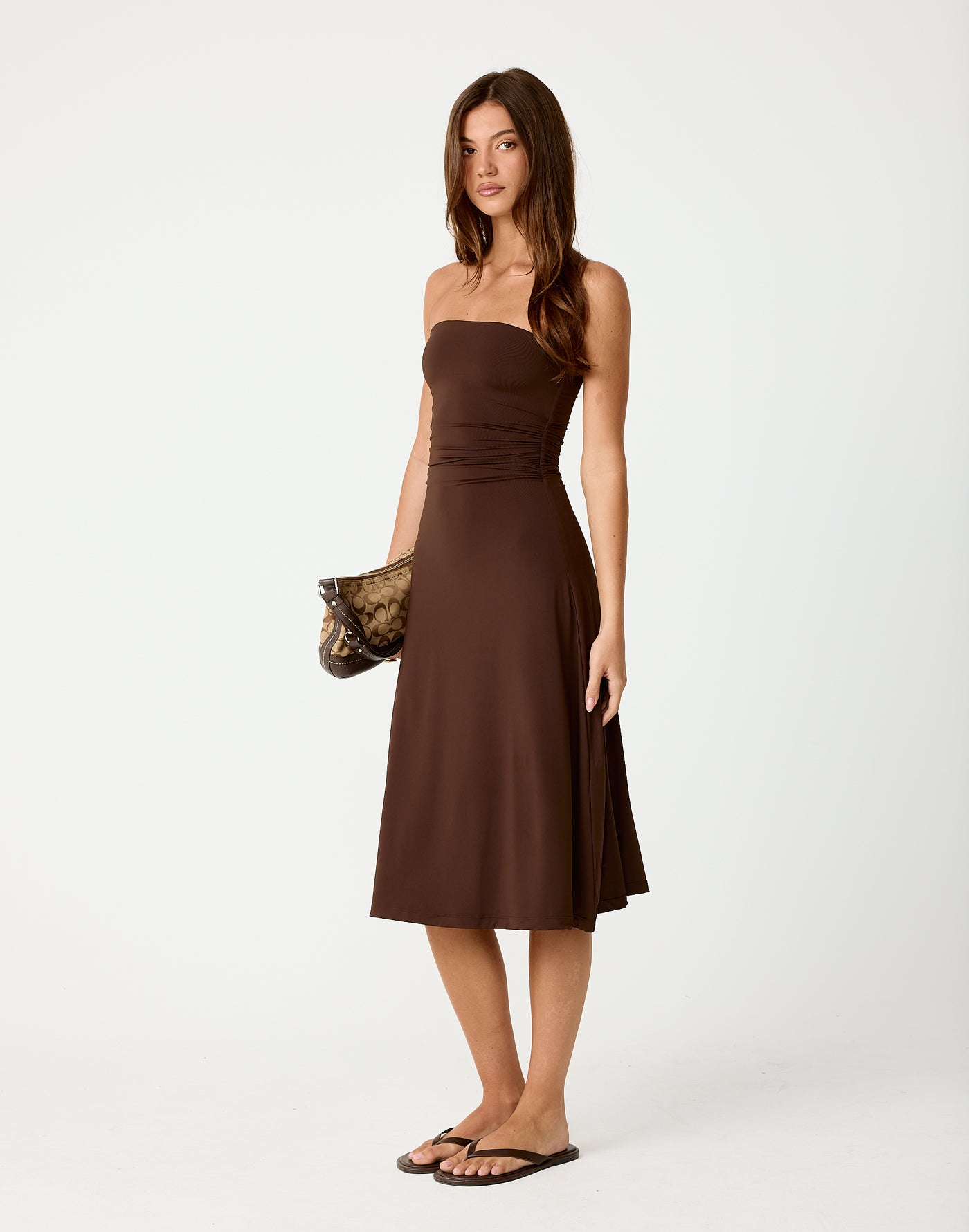  - Women's Dress - Charcoal Clothing