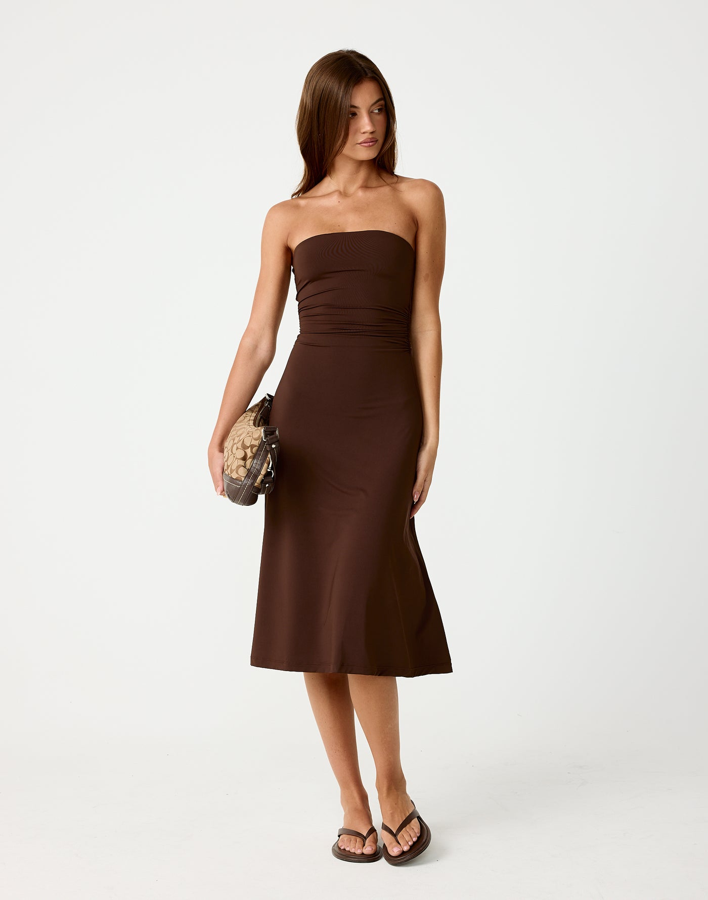  - Women's Dress - Charcoal Clothing