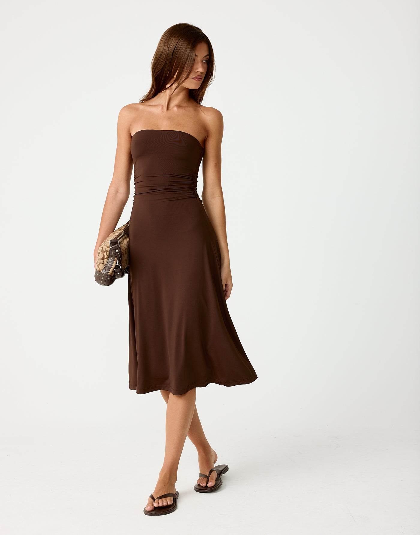  - Women's Dress - Charcoal Clothing