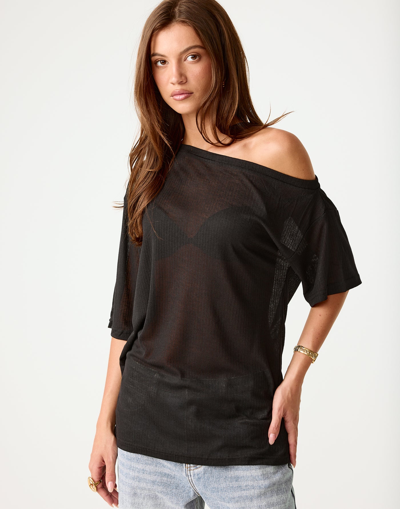  - Women's Top - Charcoal Clothing