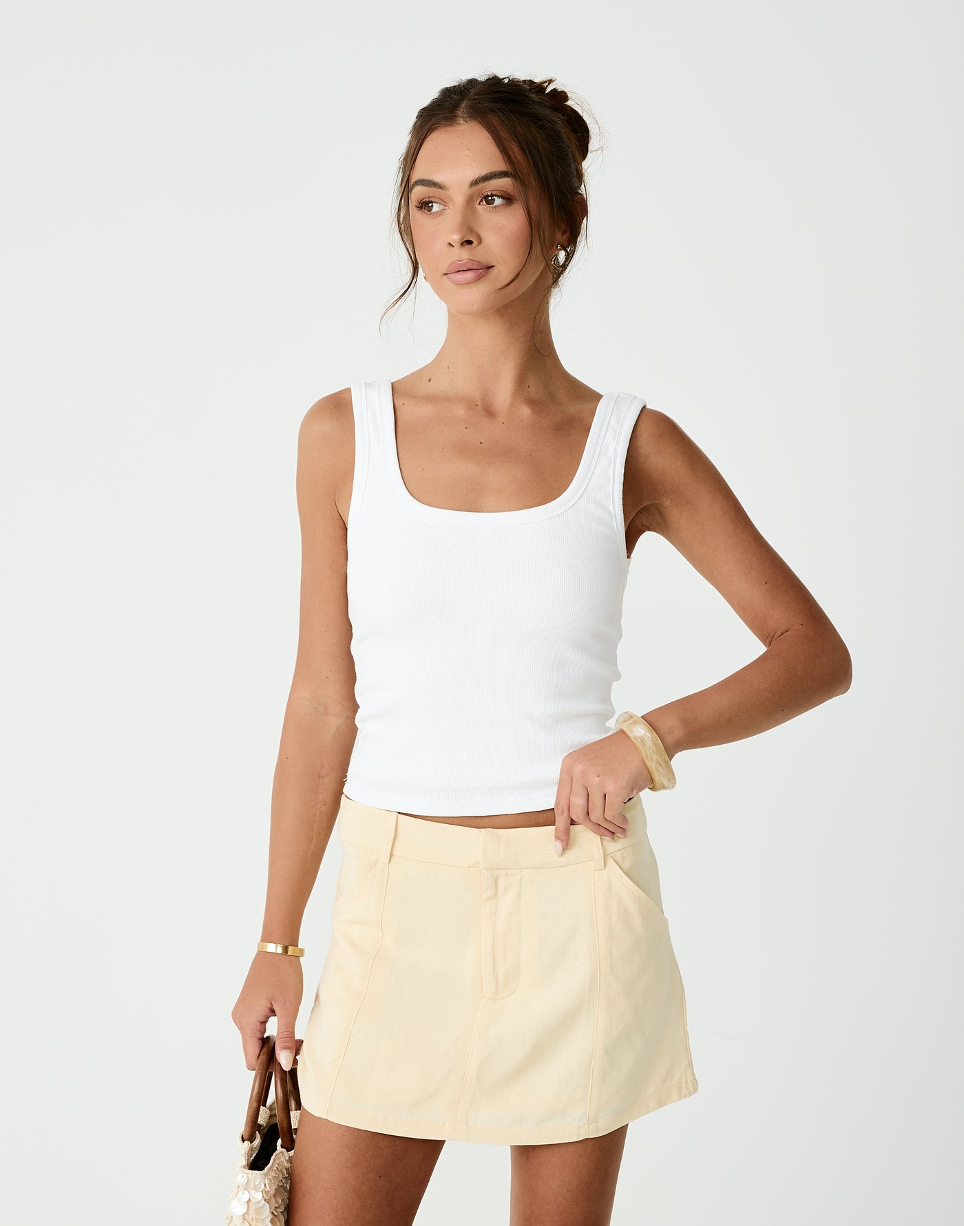  - Women's Skirt - Charcoal Clothing