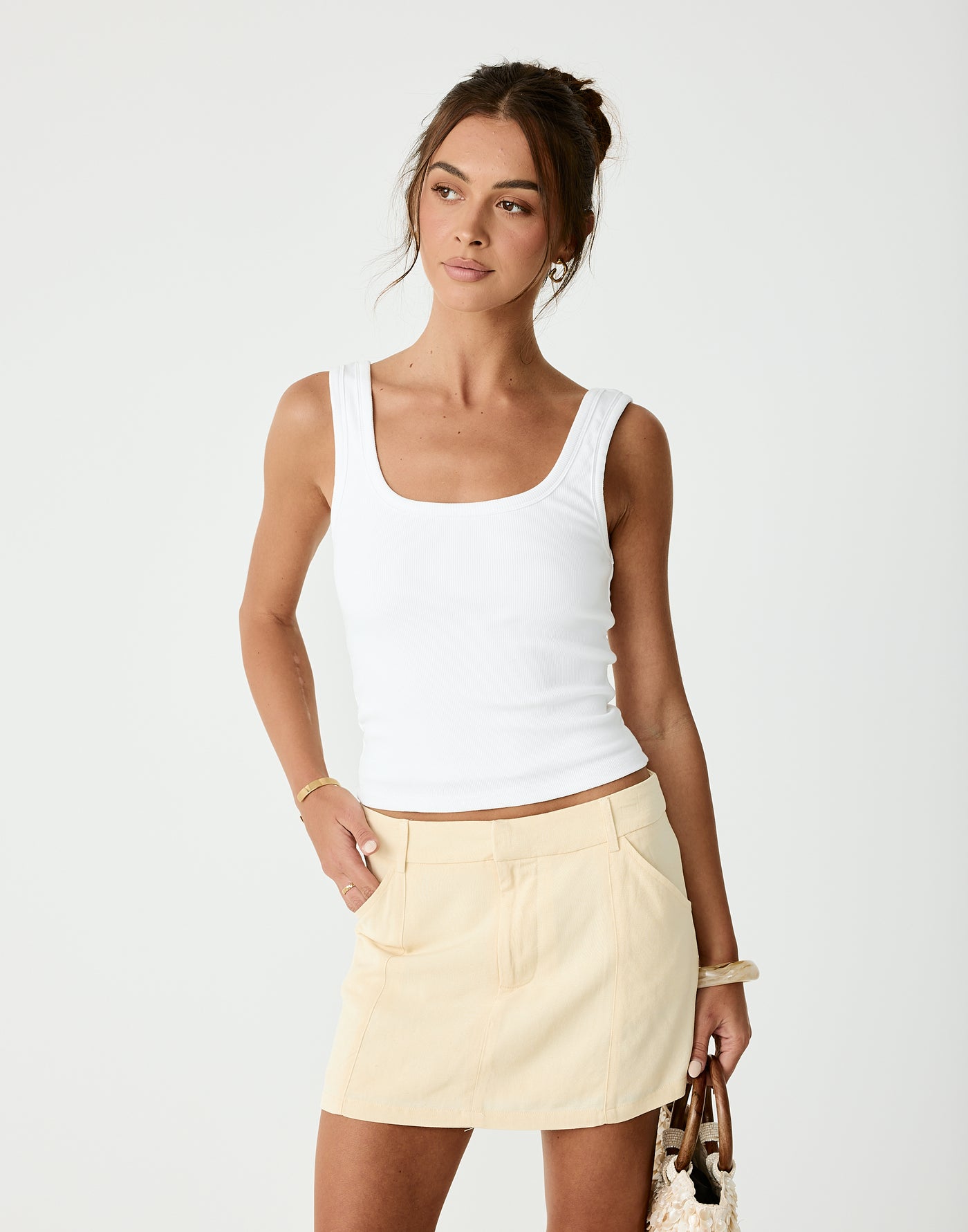  - Women's Skirt - Charcoal Clothing