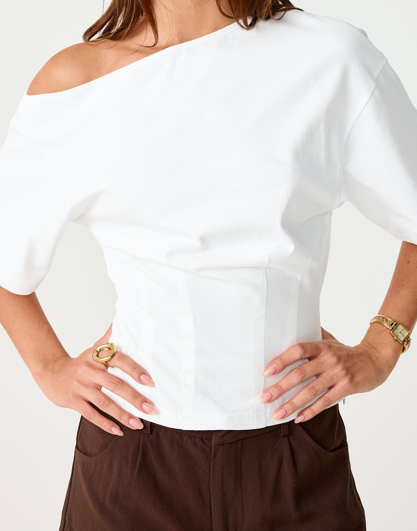  - Women's Top - Charcoal Clothing