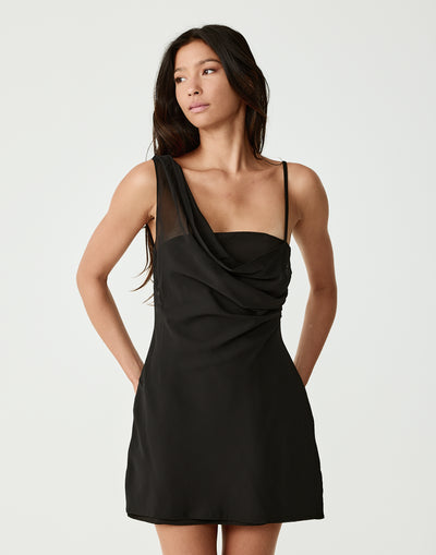  - Women's Dress - Charcoal Clothing