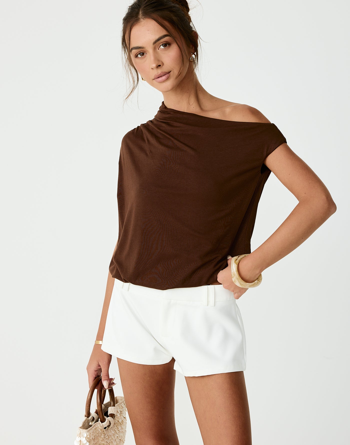  - Women's Top - Charcoal Clothing