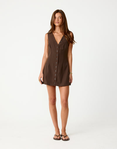  - Women's Dress - Charcoal Clothing