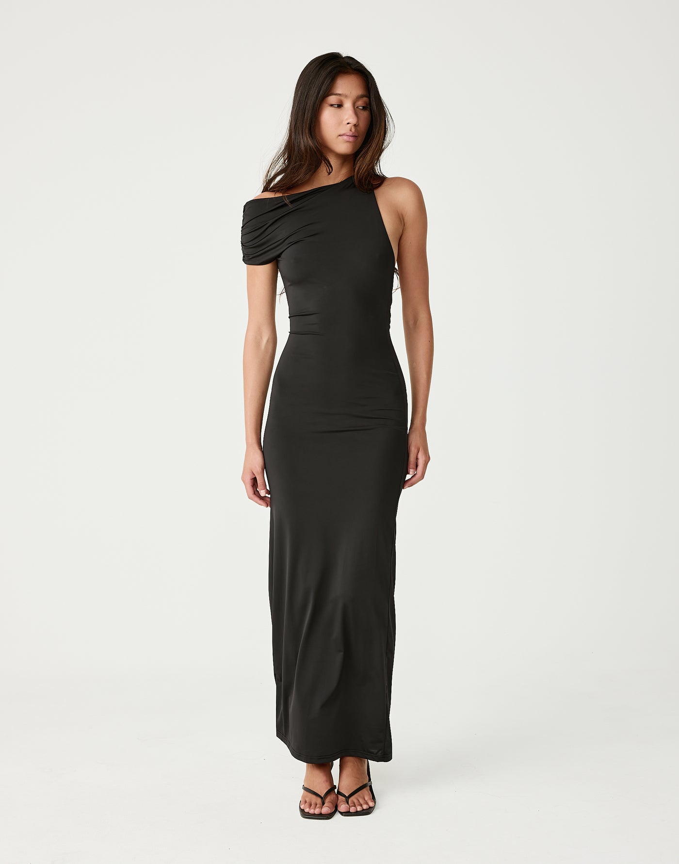  - Women's Dress - Charcoal Clothing