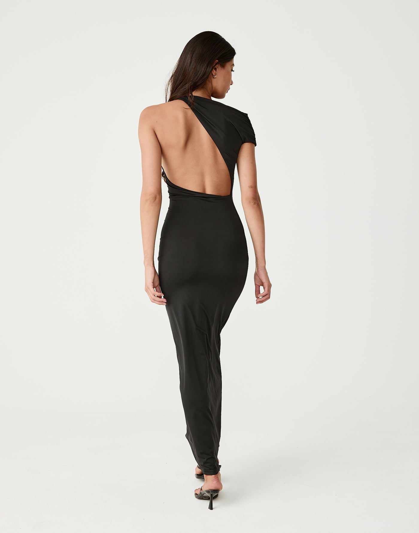  - Women's Dress - Charcoal Clothing