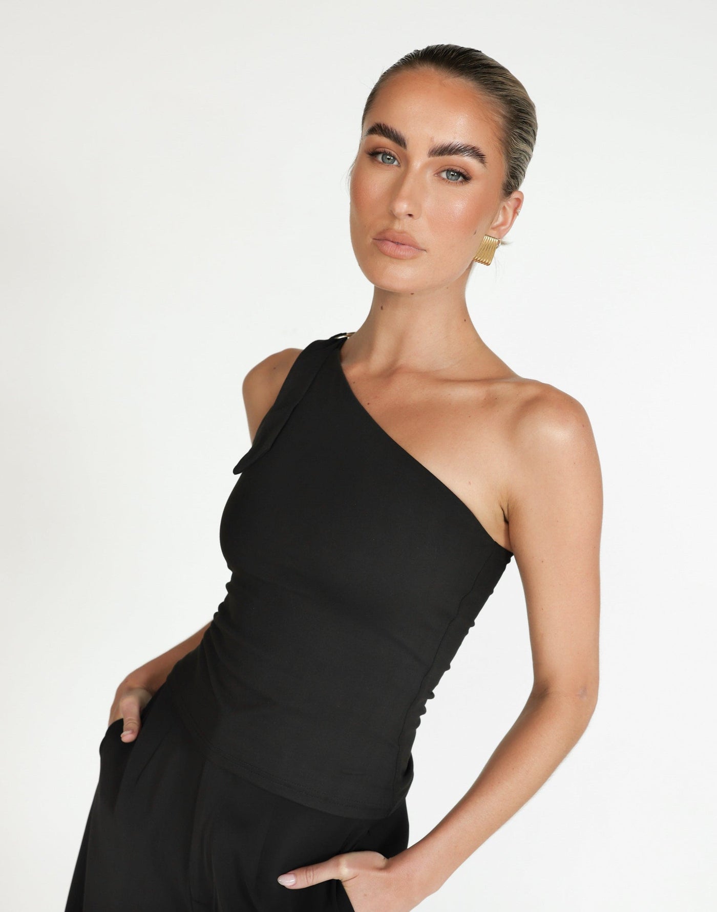 Zuelia Top (Black) | CHARCOAL Exclusive - - Women's Top - Charcoal Clothing