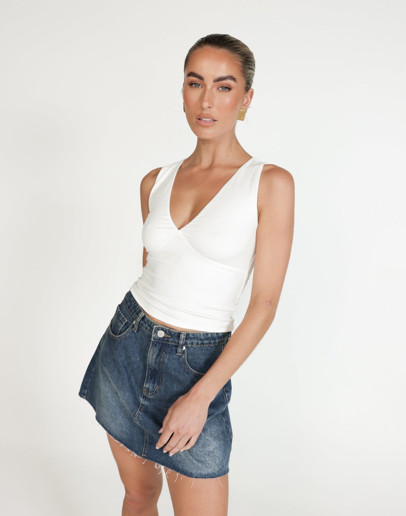 Zira Top (White) | CHARCOAL Exclusive - - Women's Top - Charcoal Clothing