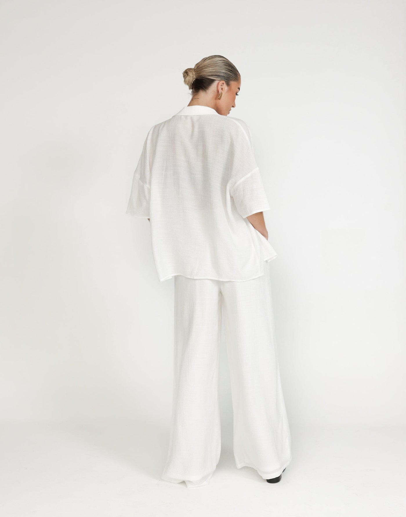 Niesha Pants (White) | CHARCOAL Exclusive - - Women's Pants - Charcoal Clothing