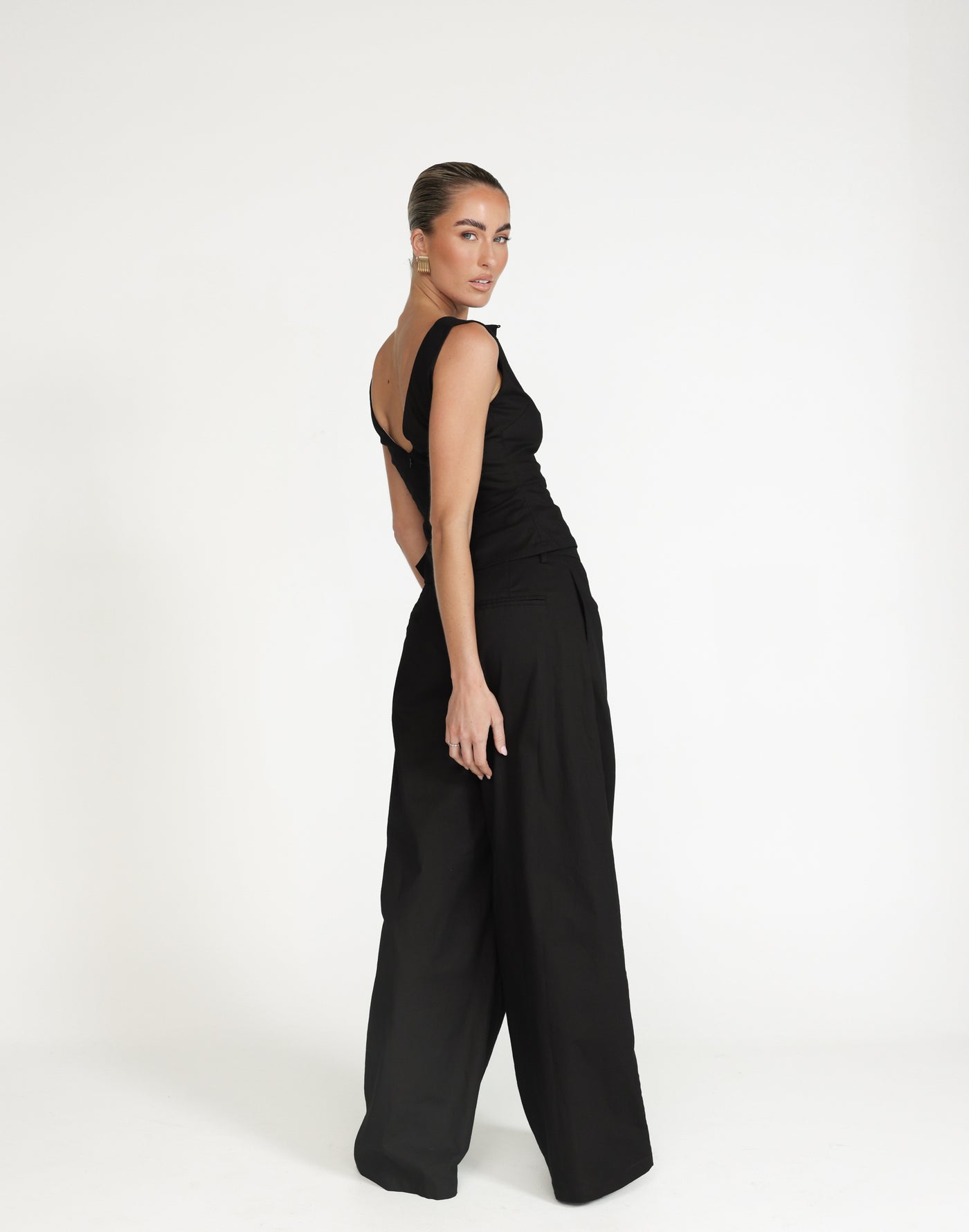 Yasmina Pants (Black) | CHARCOAL Exclusive - - Women's Pants - Charcoal Clothing