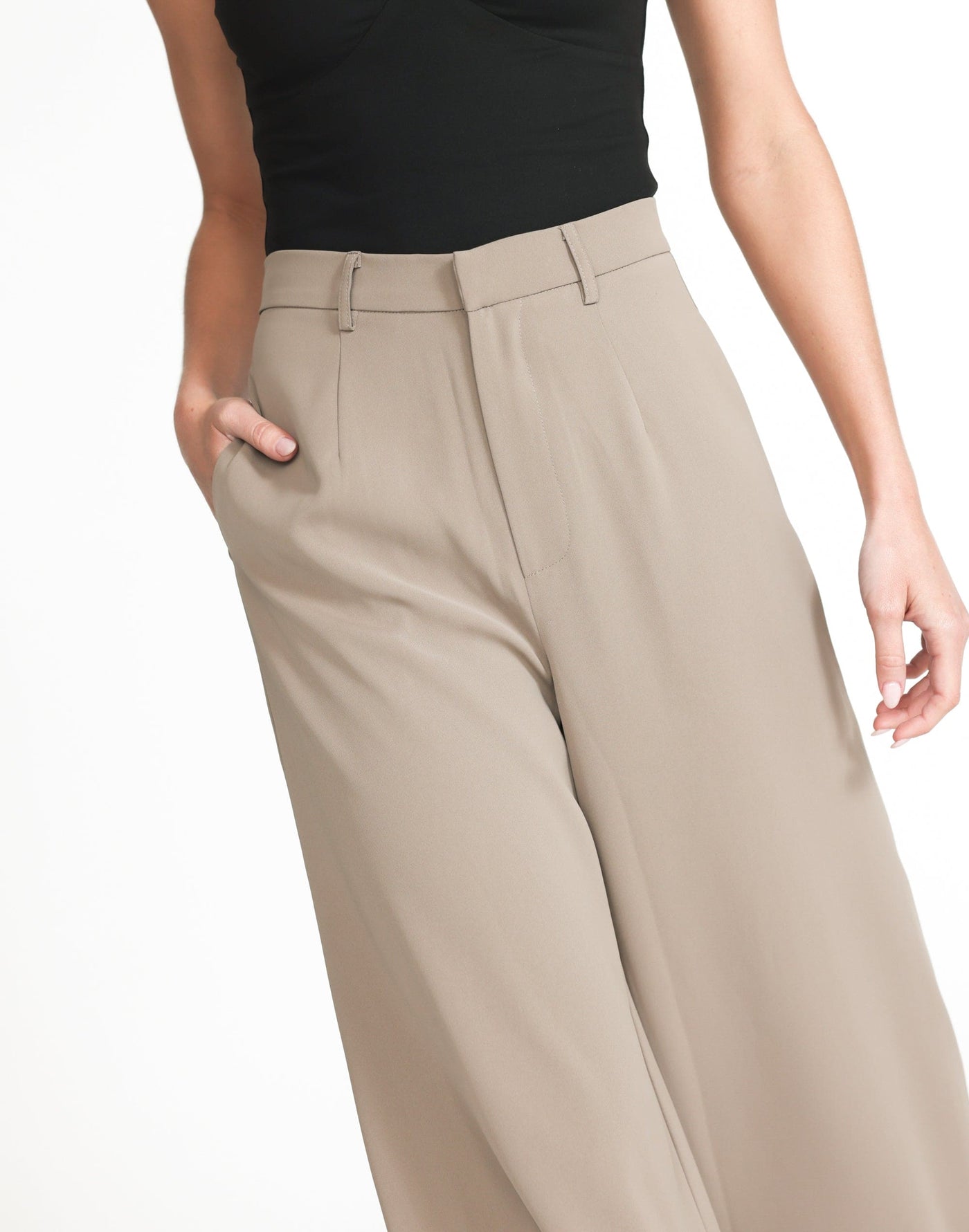 Rima Pants (Mushroom) | CHARCOAL Exclusive - - Women's Pants - Charcoal Clothing