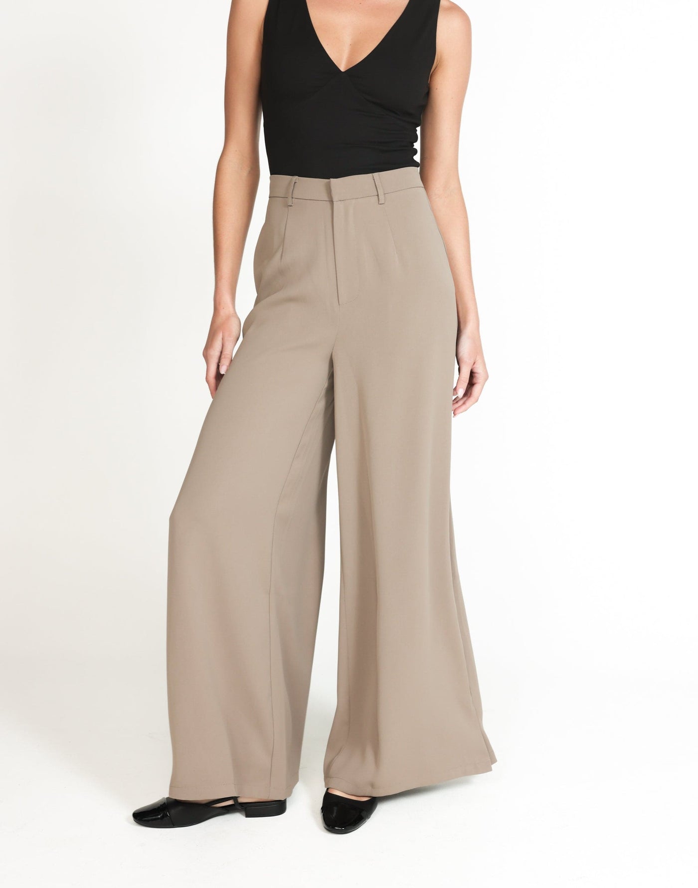 Rima Pants (Mushroom) | CHARCOAL Exclusive - - Women's Pants - Charcoal Clothing