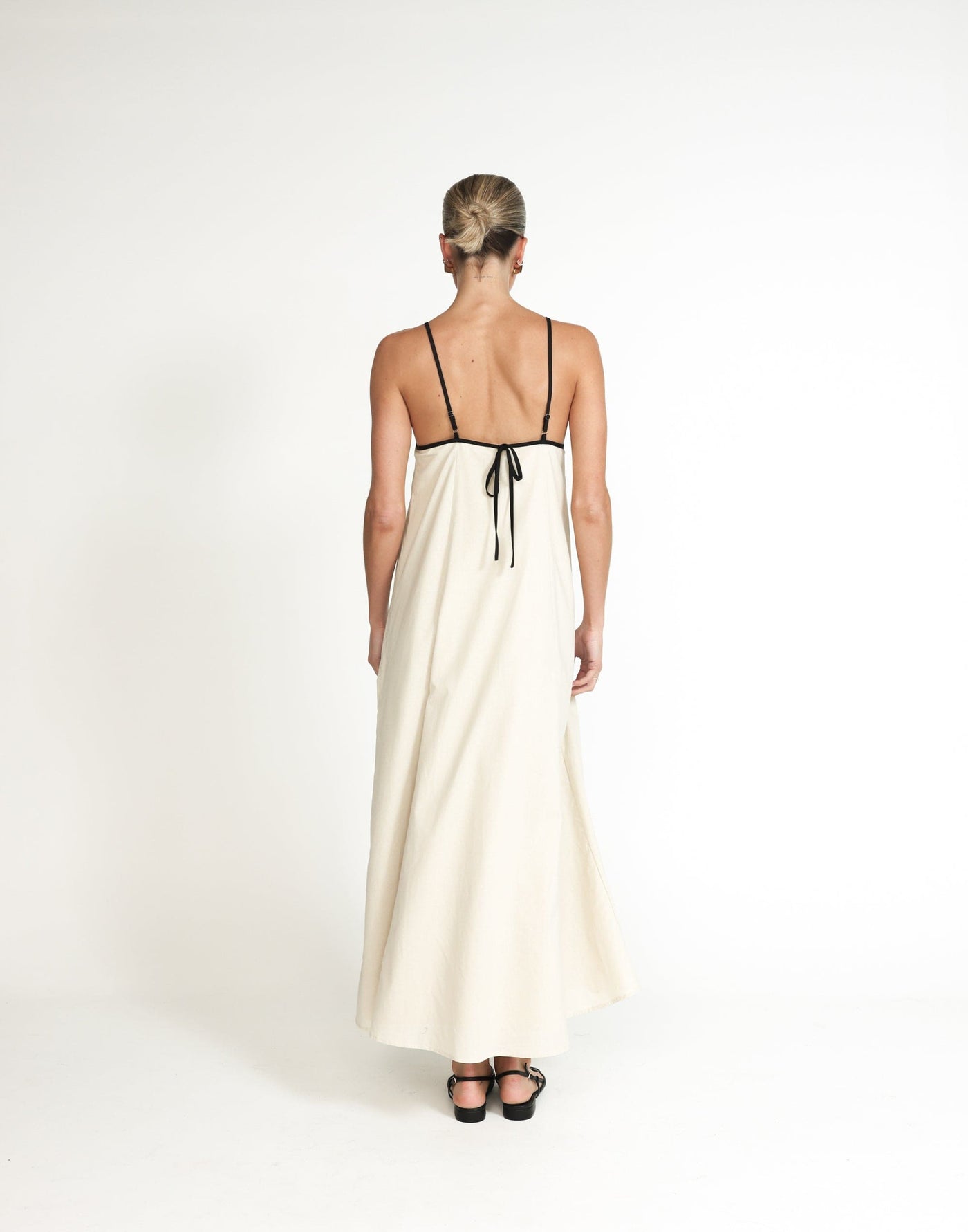 Fiona Maxi Dress (Beige) - - Women's Dress - Charcoal Clothing