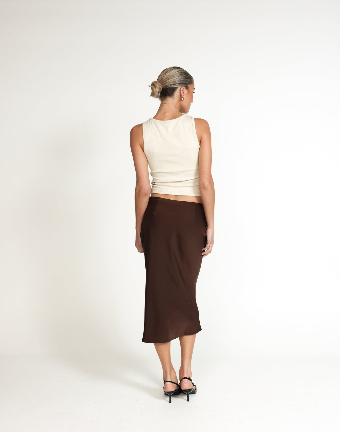 Samara Midi Skirt (Chocolate) | CHARCOAL Exclusive - - Women's Skirt - Charcoal Clothing