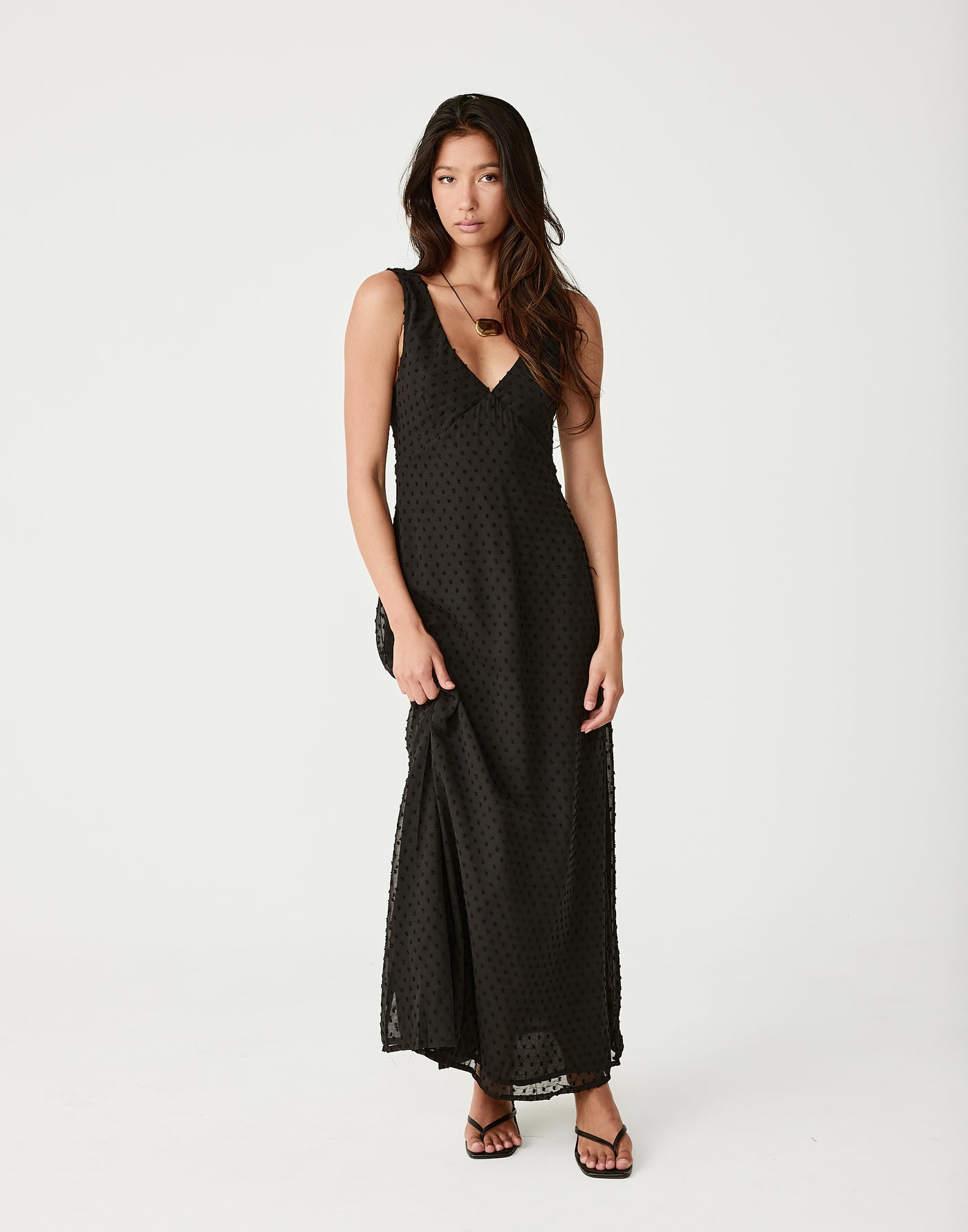  - Women's Dress - Charcoal Clothing