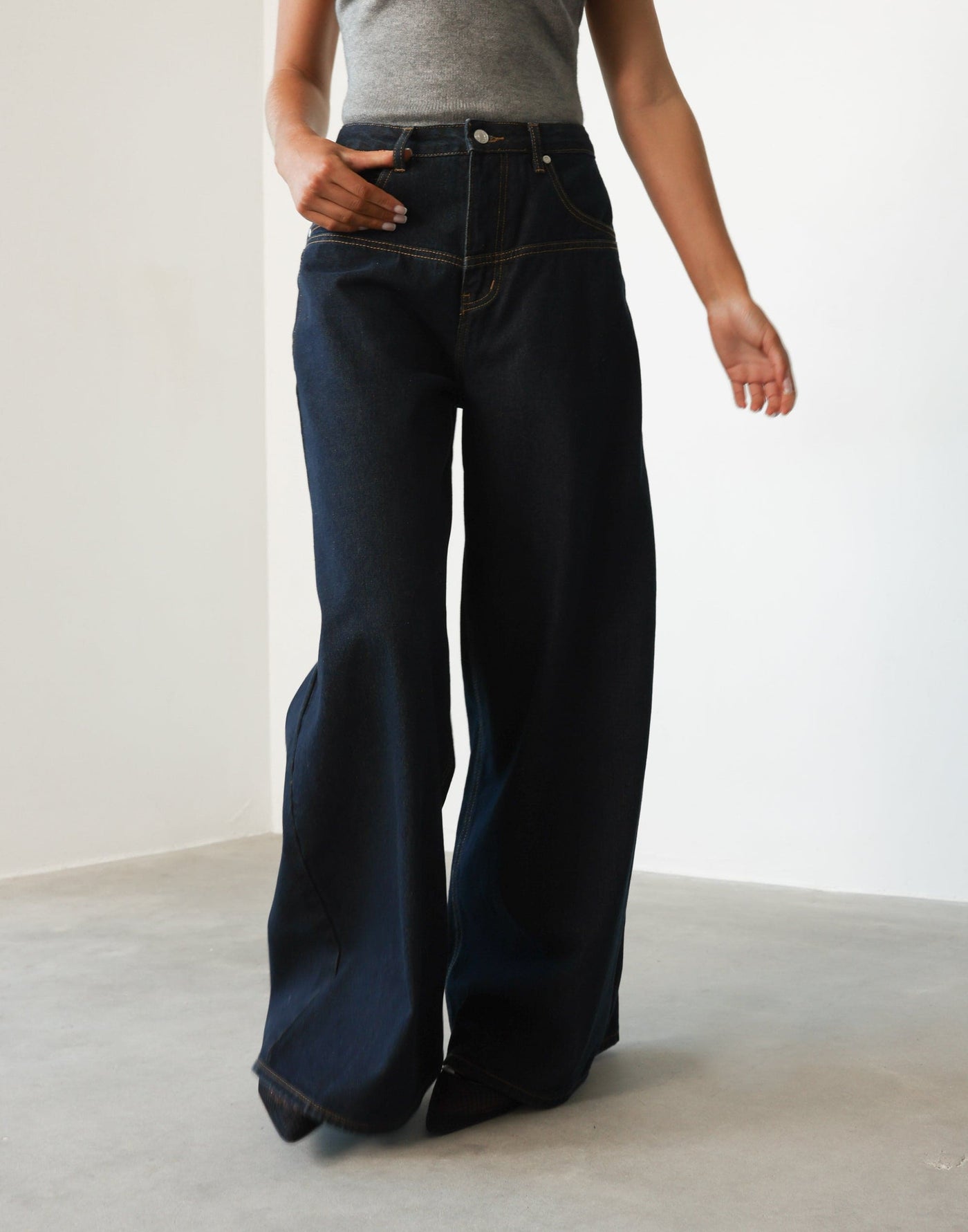 Aydin Jeans (Indigo) | CHARCOAL Exclusive - - Women's Pants - Charcoal Clothing