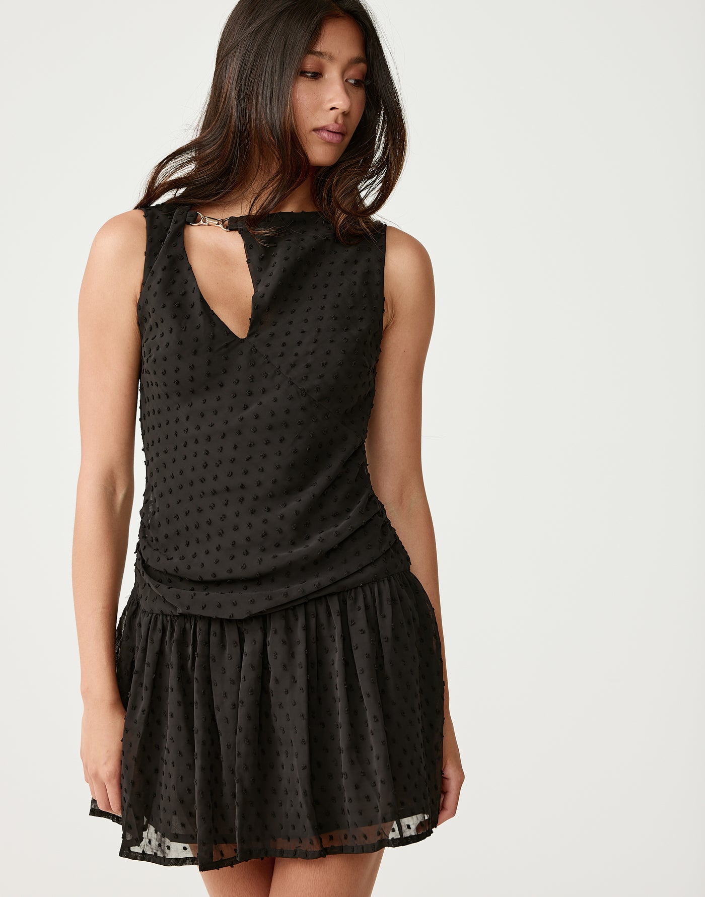  - Women's Dress - Charcoal Clothing