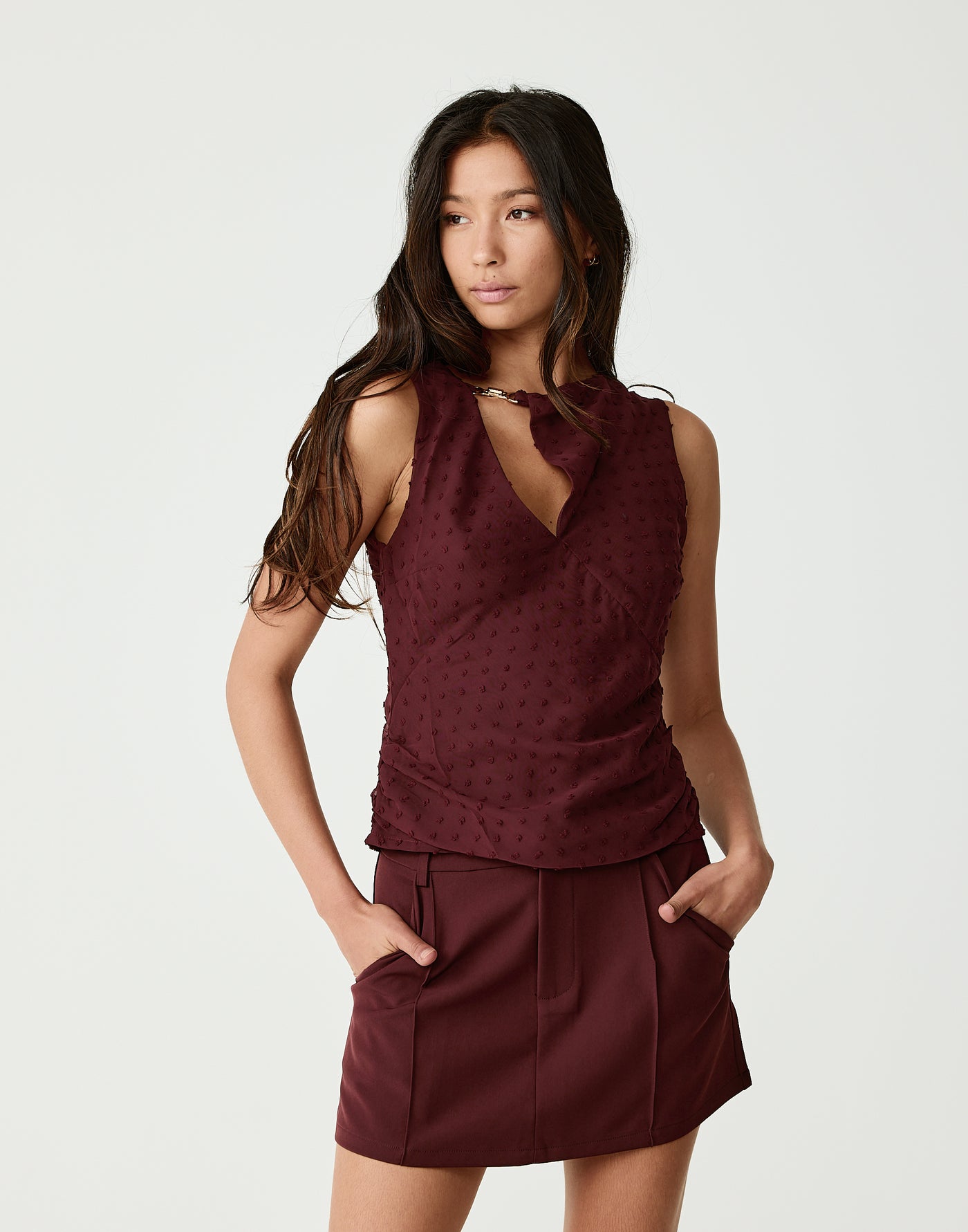  - Women's Top - Charcoal Clothing