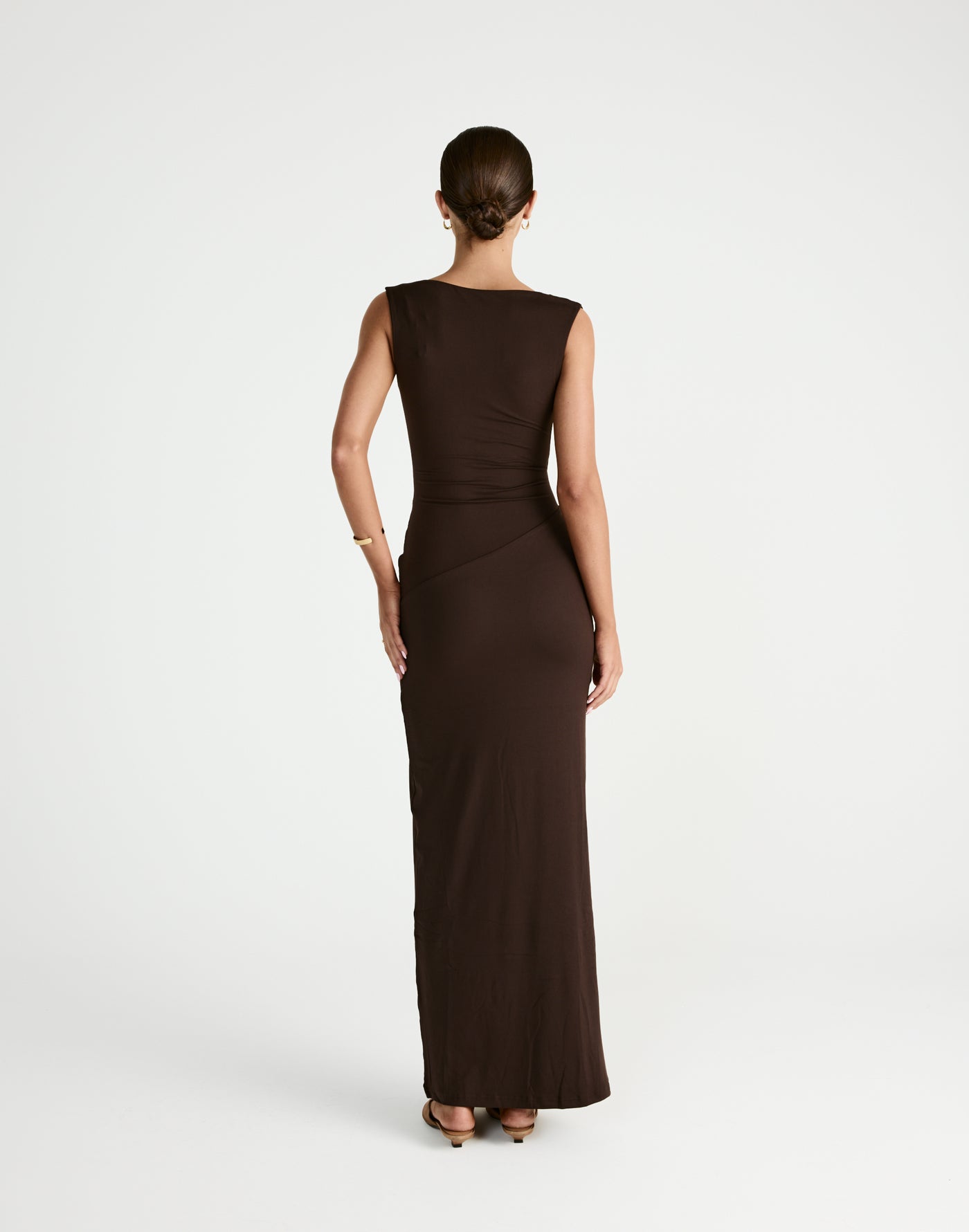 Cory Maxi Dress (Chocolate) - CHARCOAL Exclusive - - Women's Dress - Charcoal Clothing