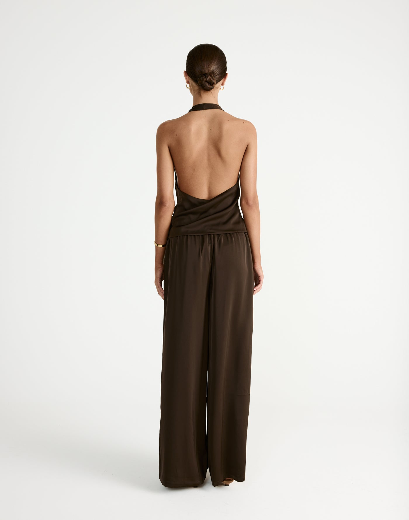 Belinda Top (Chocolate) | By CHARCOAL - - Women's Top - Charcoal Clothing