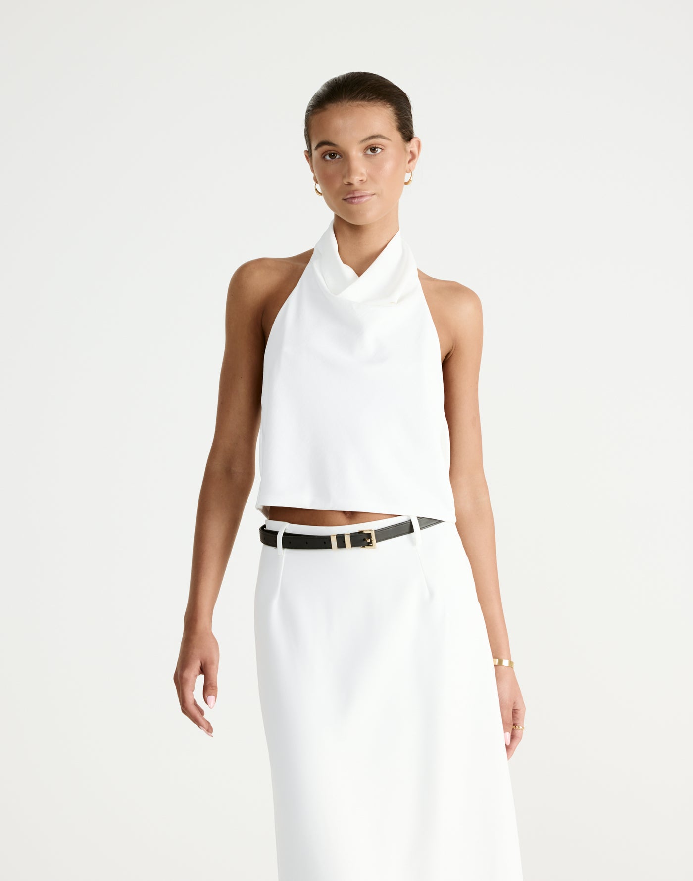 Flynn Top (Off White) - CHARCOAL Exclusive - - Women's Top - Charcoal Clothing