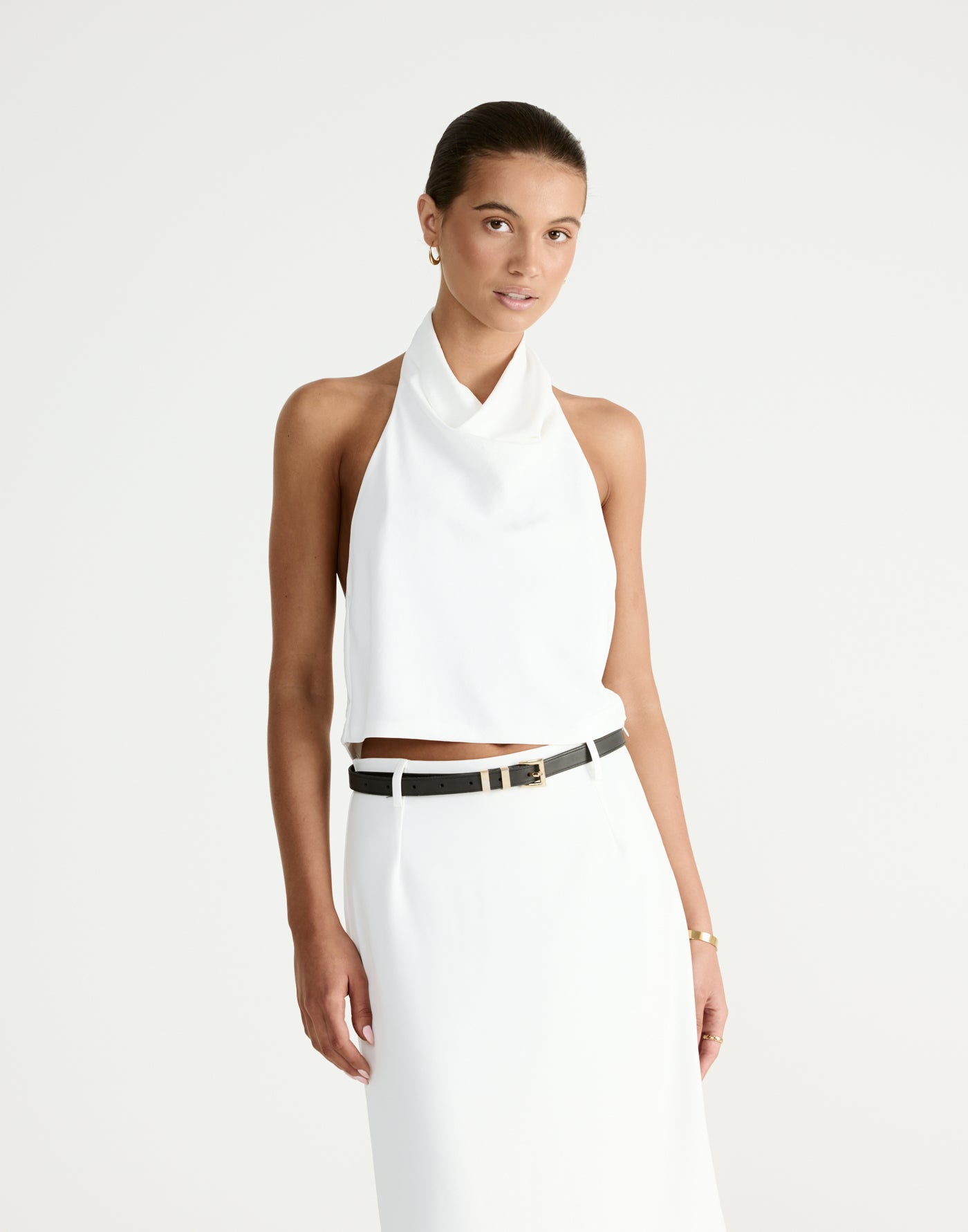 Flynn Top (Off White) - CHARCOAL Exclusive - - Women's Top - Charcoal Clothing