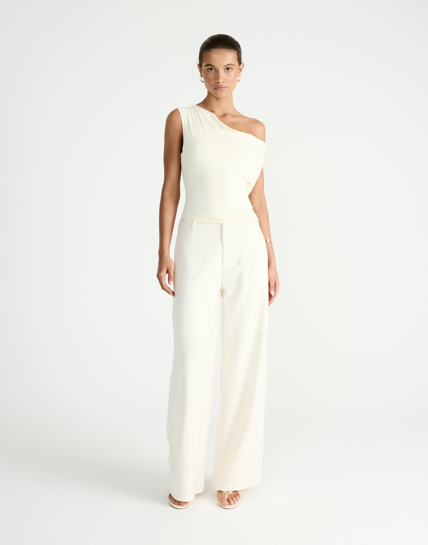 Granger Top (Cream) - CHARCOAL Exclusive - - Women's Top - Charcoal Clothing