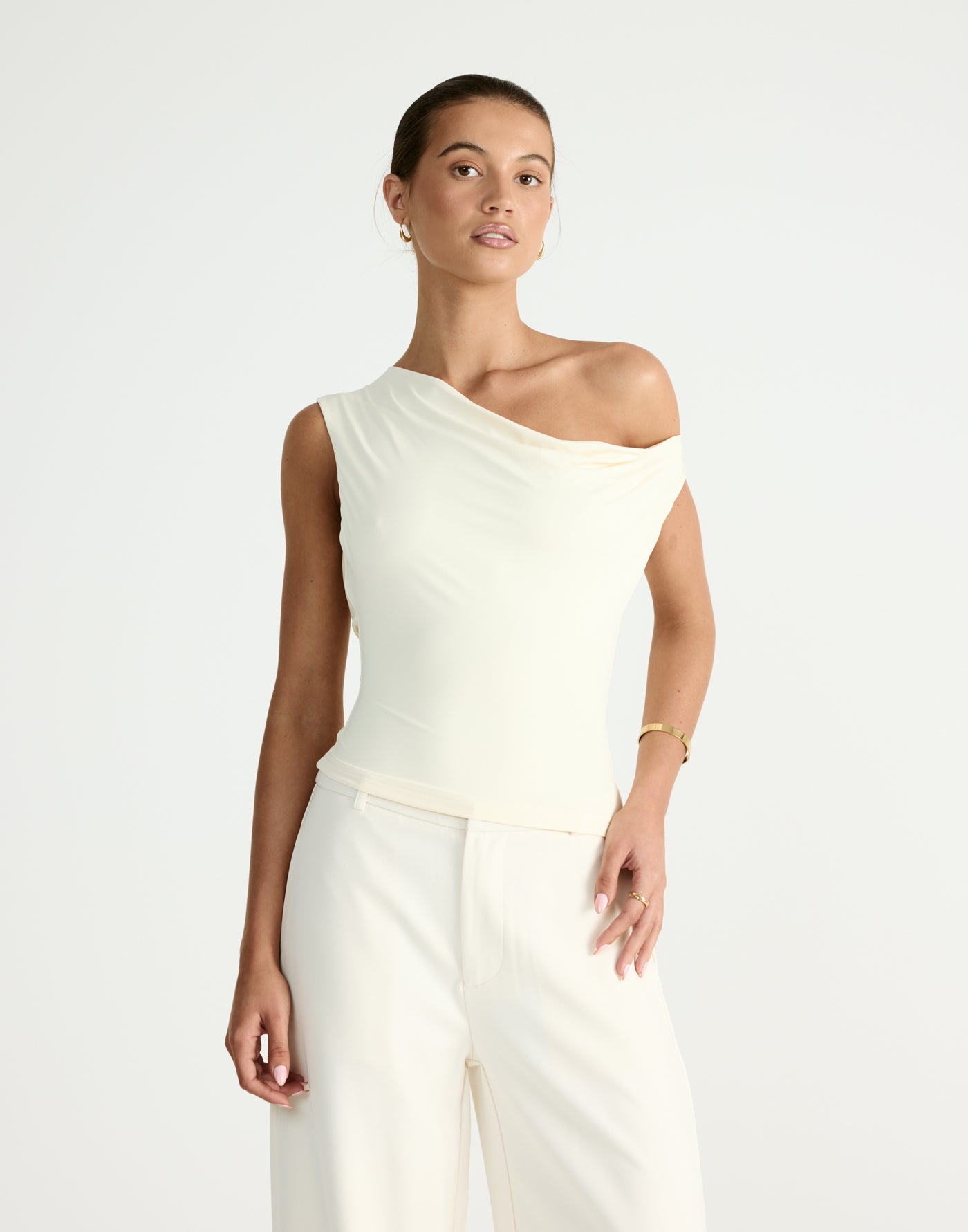 Granger Top (Cream) - CHARCOAL Exclusive - - Women's Top - Charcoal Clothing